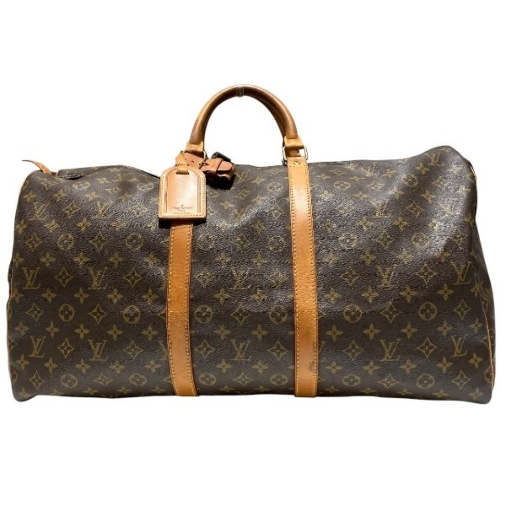 Louis Vuitton Monogram Keepall 55 Boston Bag