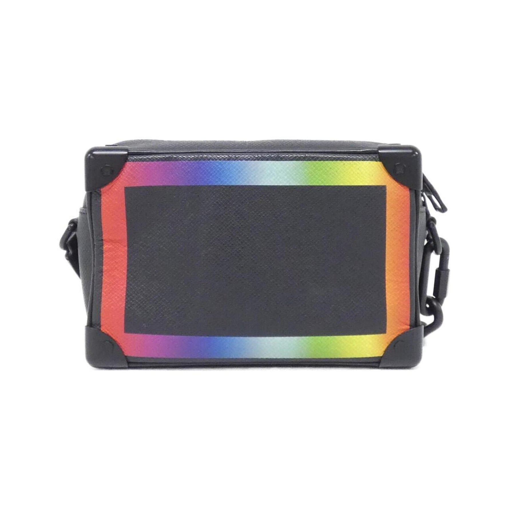 Louis Vuitton Taiga Rainbow Mini Soft Trunk Shoulder Bag