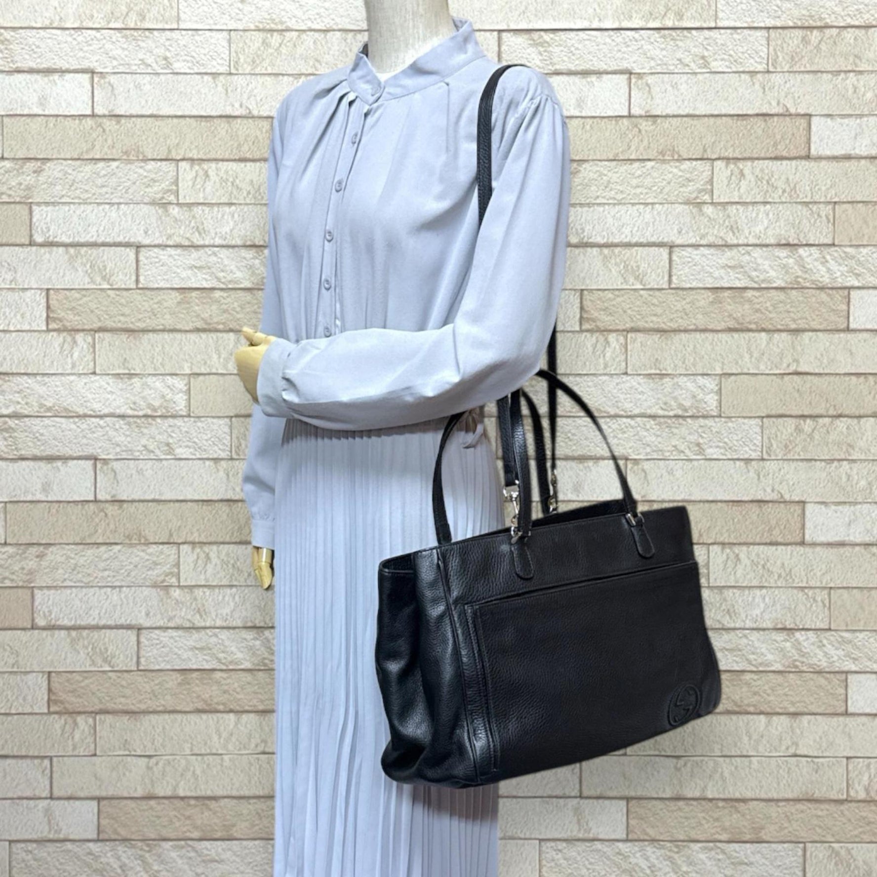 Gucci Shoulder Bag, Leather, Unisex