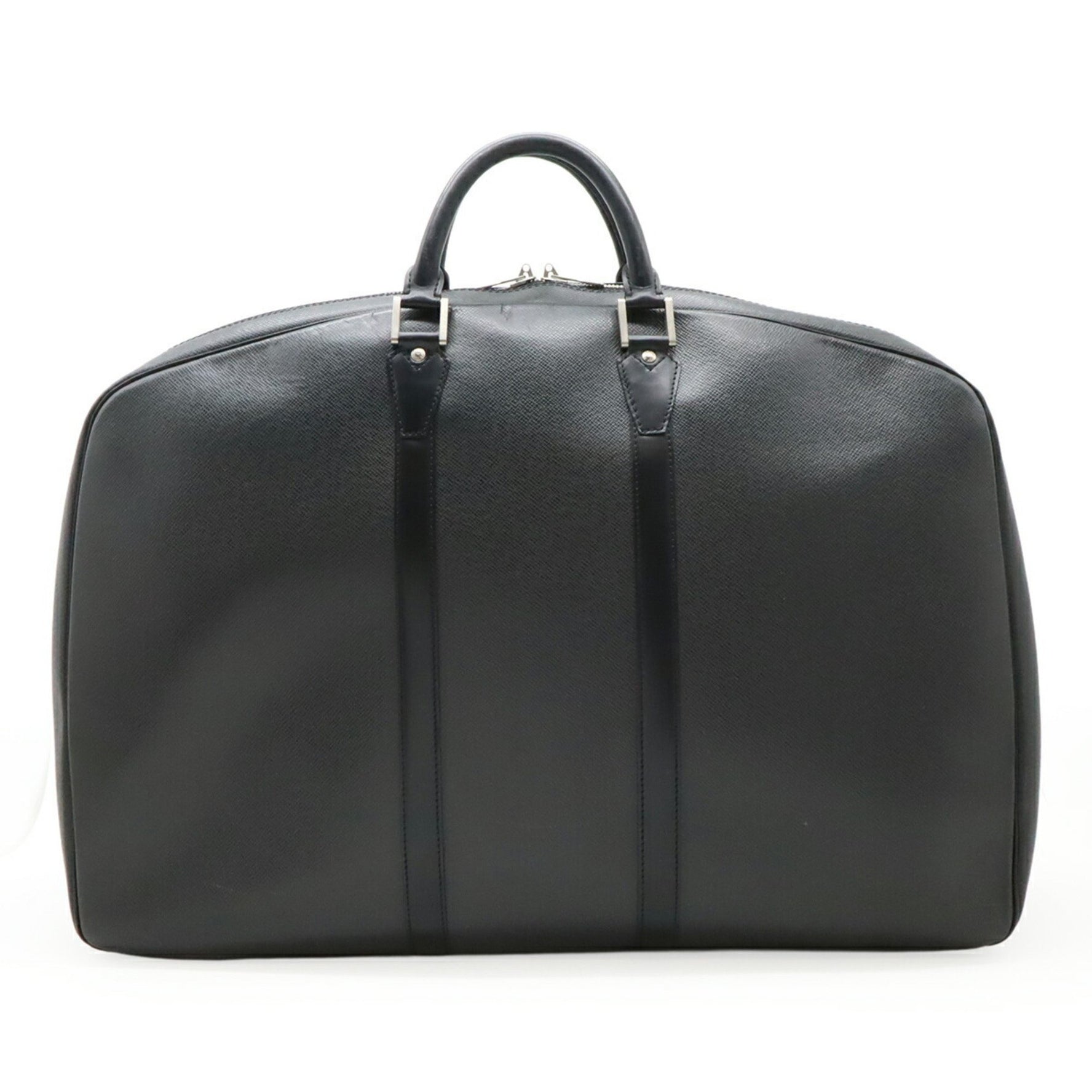 Louis Vuitton Taiga Elanga Un Poche Boston Bag Travel Ardoise Black