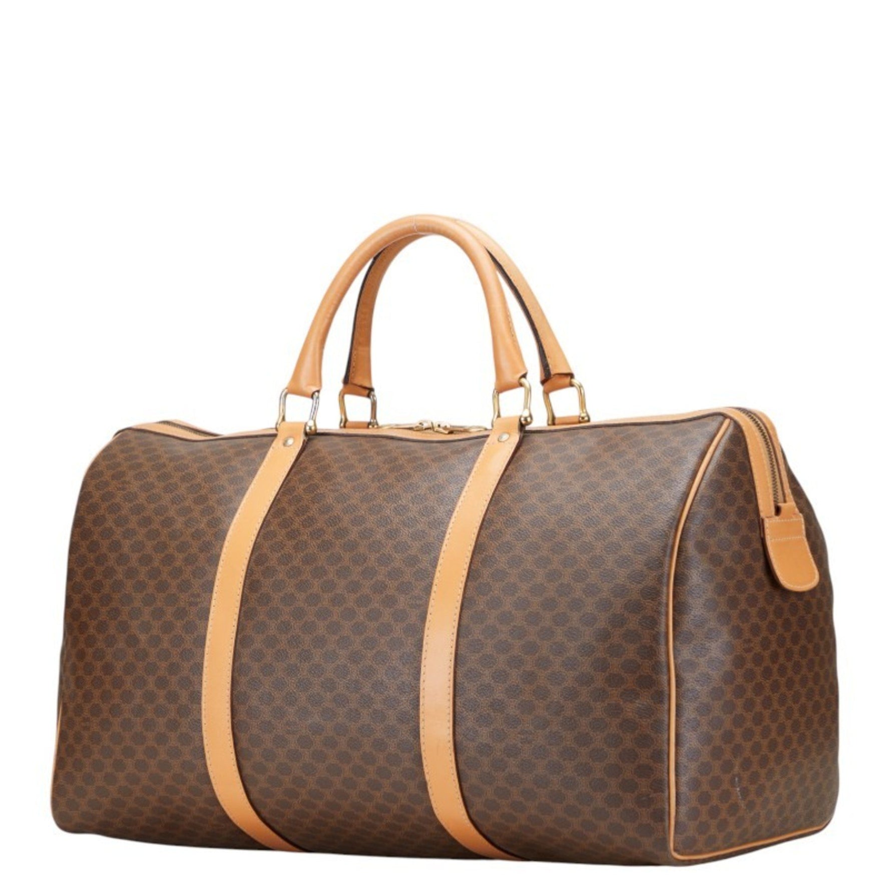 Celine Macadam Boston Bag in PVC and Leather