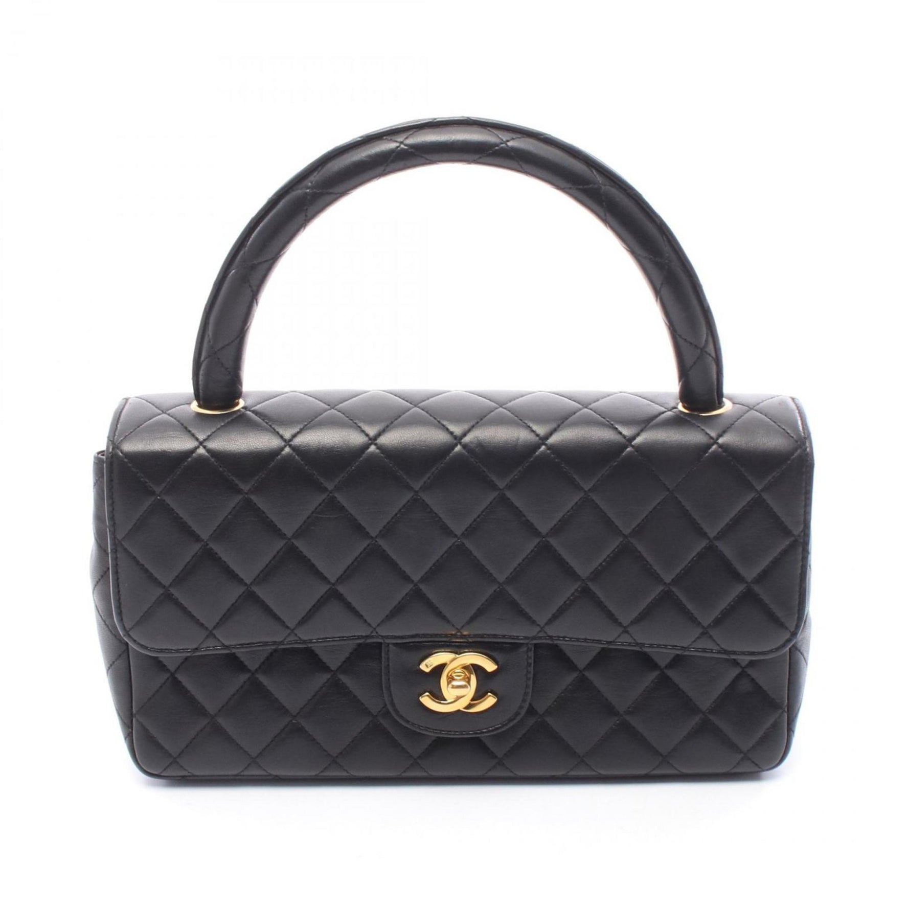 CHANEL Matelasse Parent-Child Handbag, Lambskin Leather