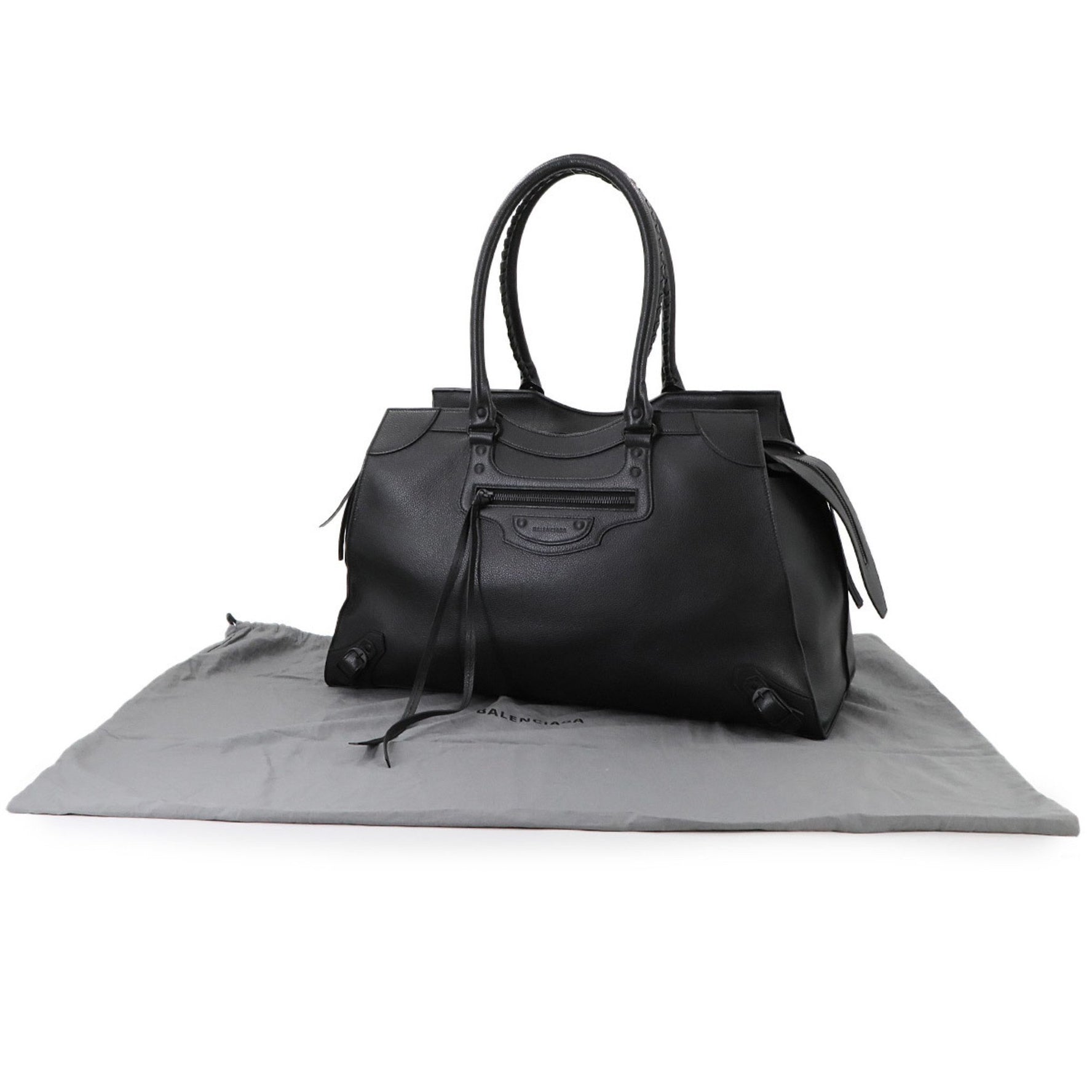 Balenciaga Neo Classic City Large Handbag in Black Leather (638531)