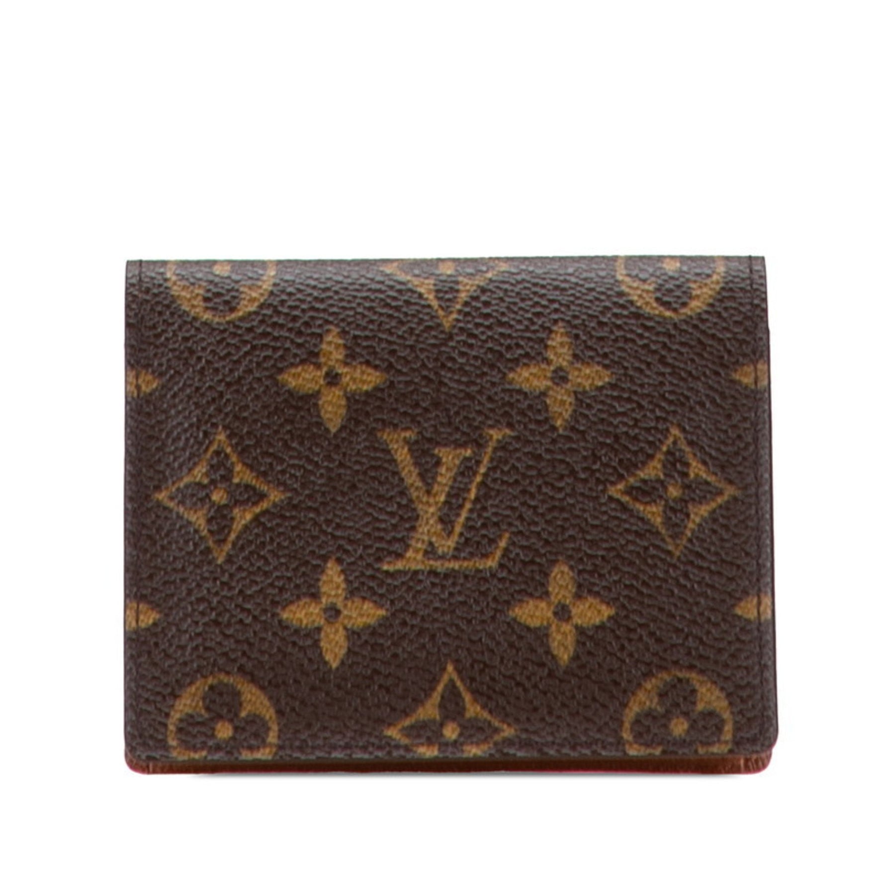 Louis Vuitton Monogram Japon Sanger Purse Business Card Case/Card Case/Pass Case Leather LOUIS VUITTON