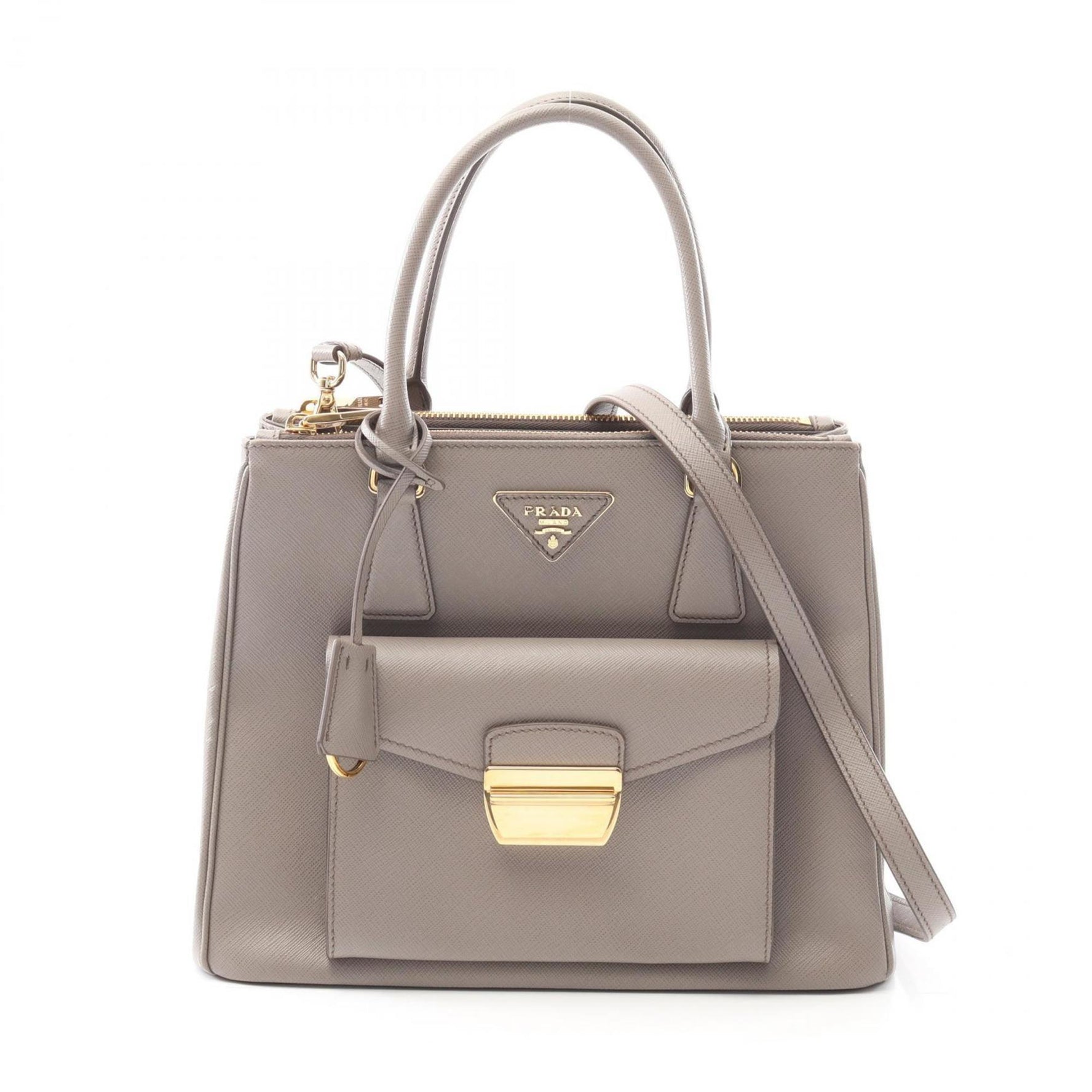 Prada SAFFIANO LUX handbag in Saffiano leather