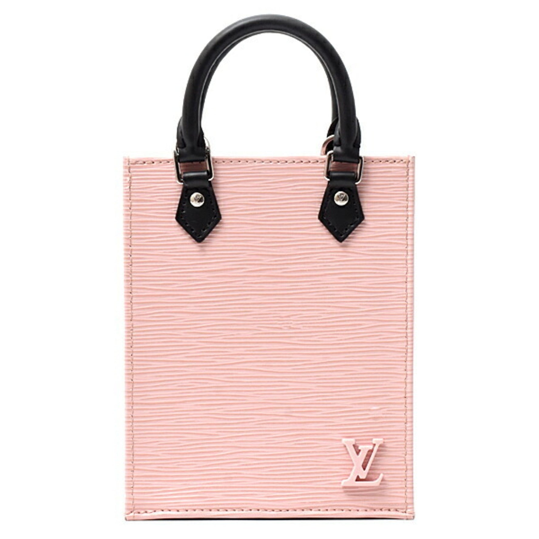 Louis Vuitton Epi Petite Sac Plat Mini Handbag Rose Ballerine
