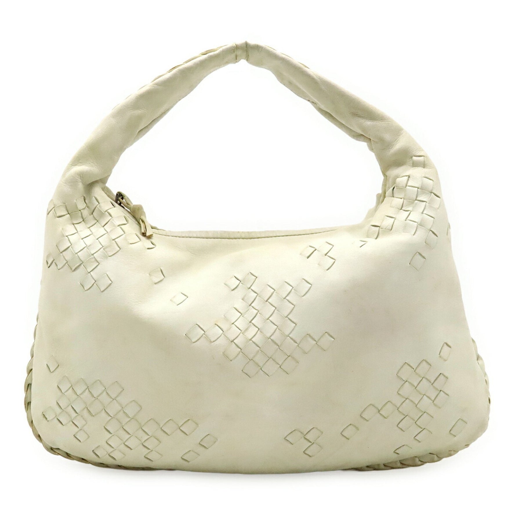 BOTTEGA VENETA Intrecciato shoulder bag/handbag in leather