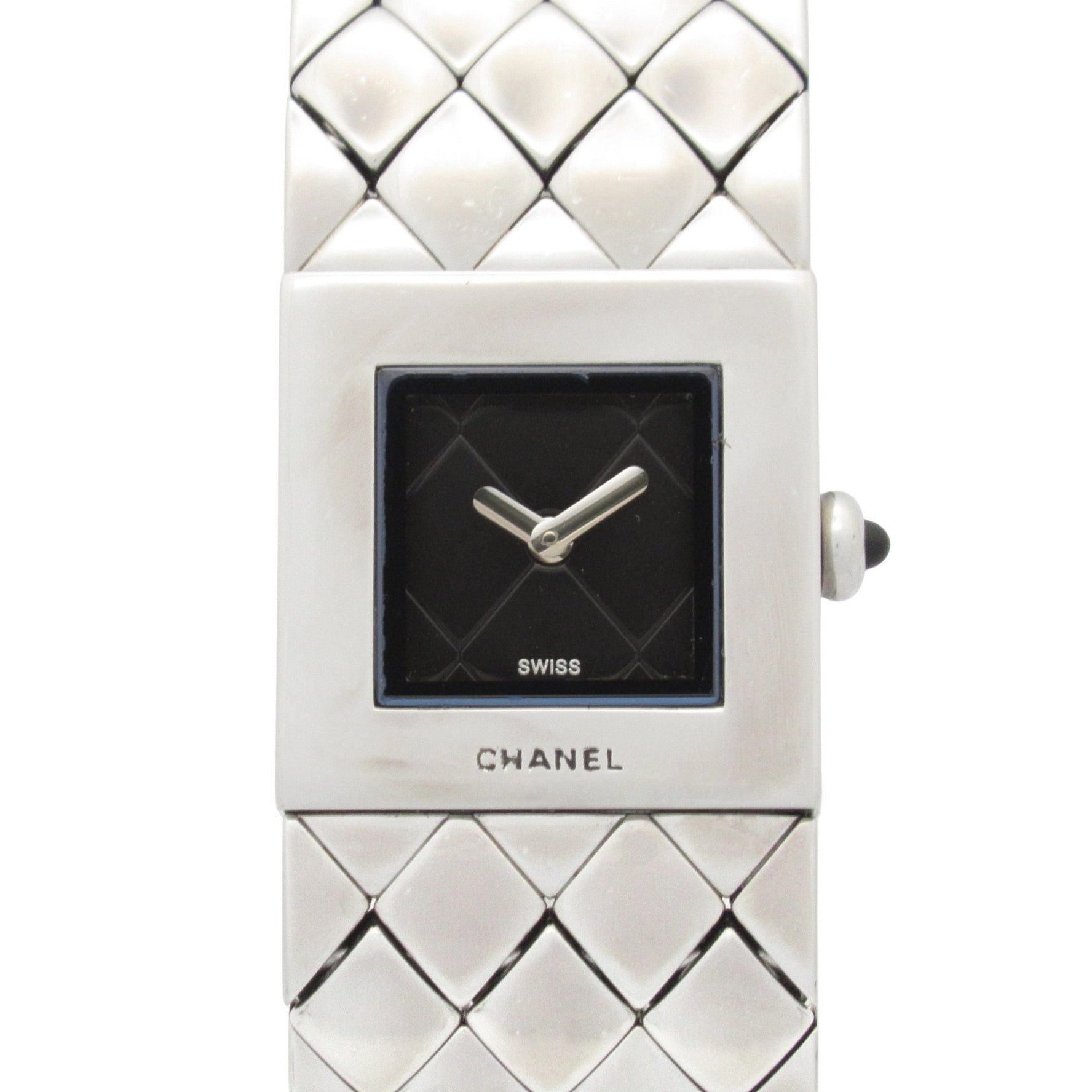 CHANEL Matelasse Watch, Stainless Steel