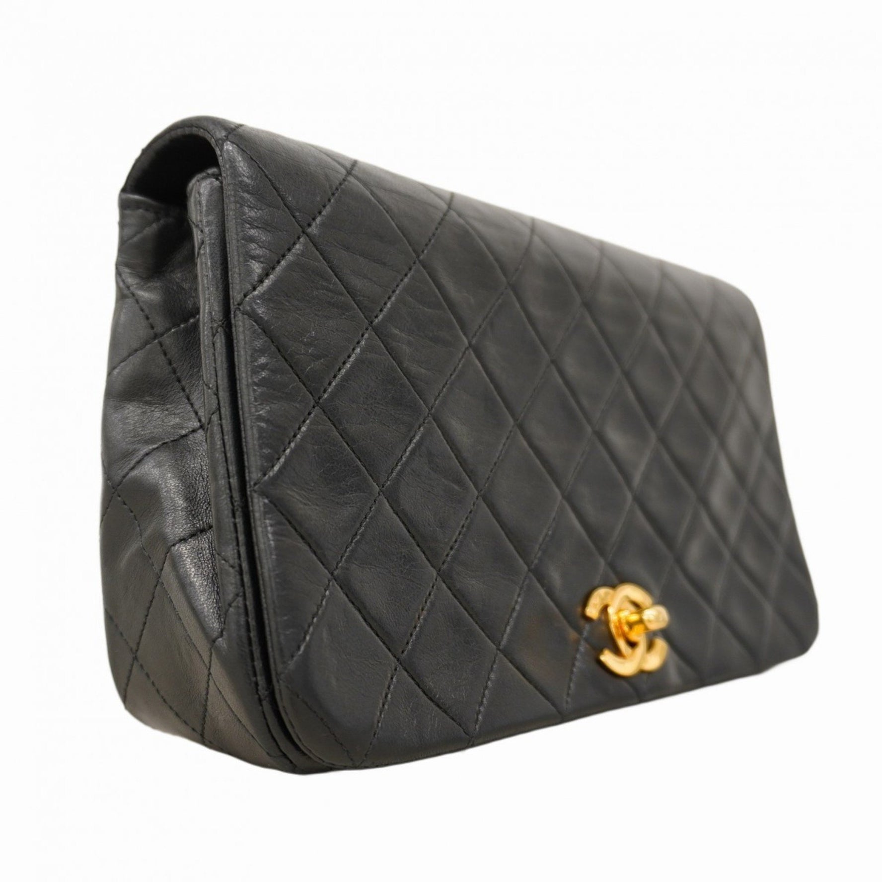 Chanel Matelasse Shoulder Bag with Chain Bag, Lambskin