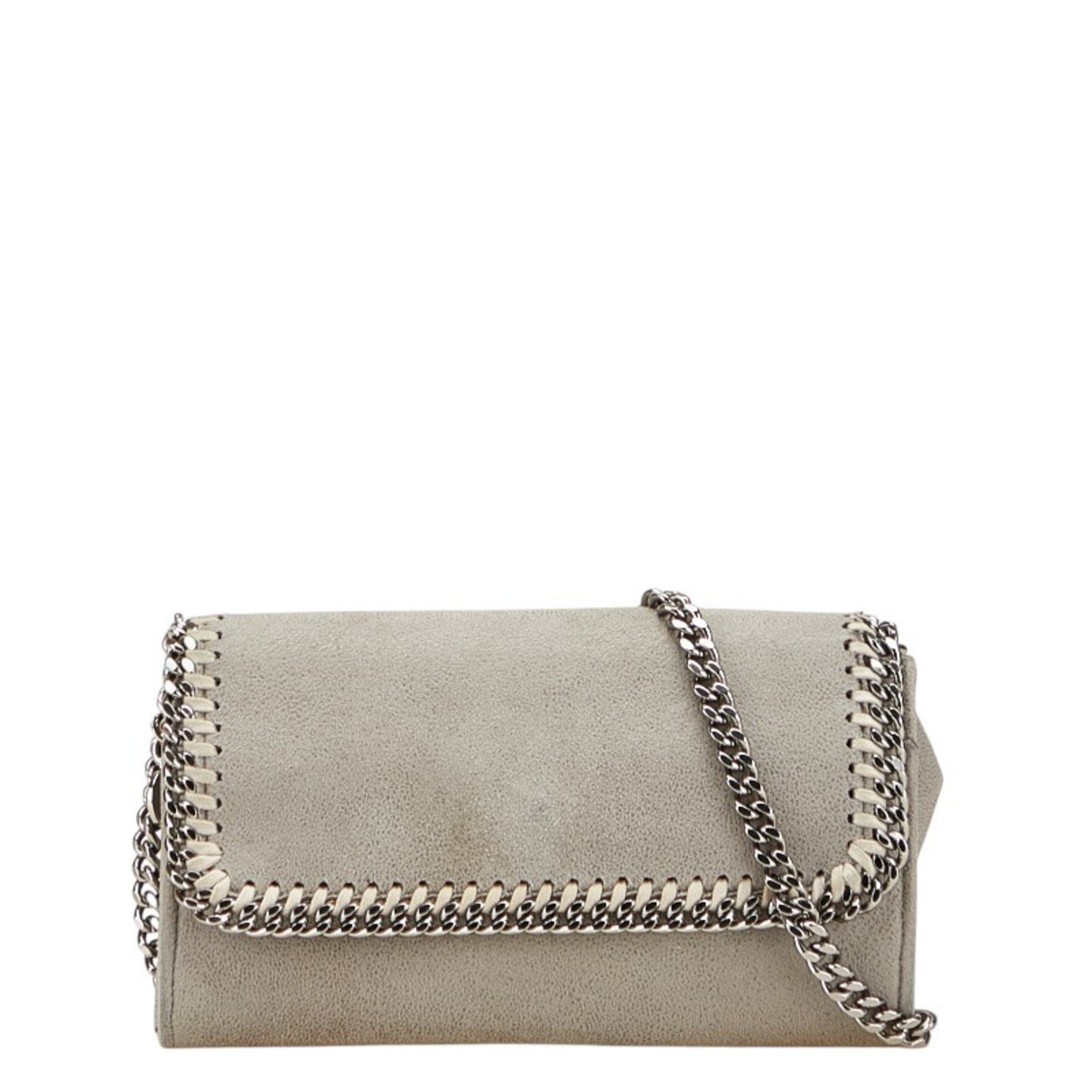 Stella McCartney Falabella Tiny Chain Shoulder Bag, Polyester