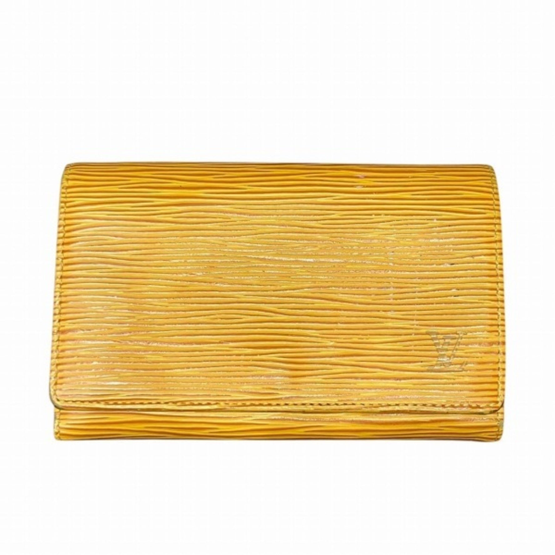 Louis Vuitton Epi Portemonnay Bi-fold Wallet M63509 for Men and Women