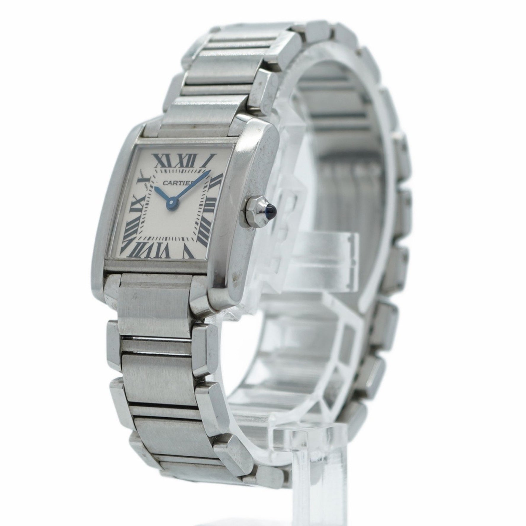 Cartier Tank Française Ivory Dial Watch