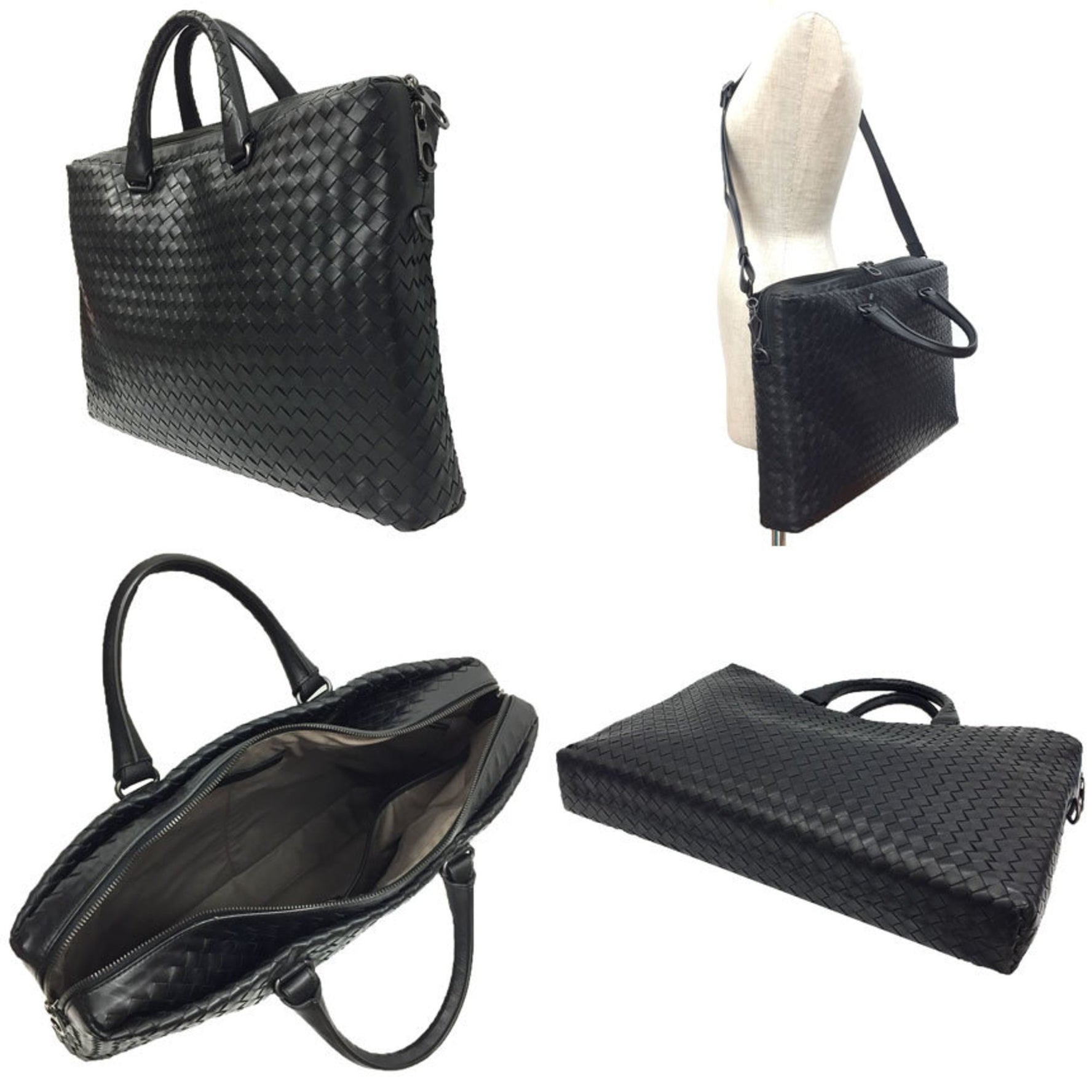 BOTTEGA VENETA Intrecciato Leather Bag Genuine