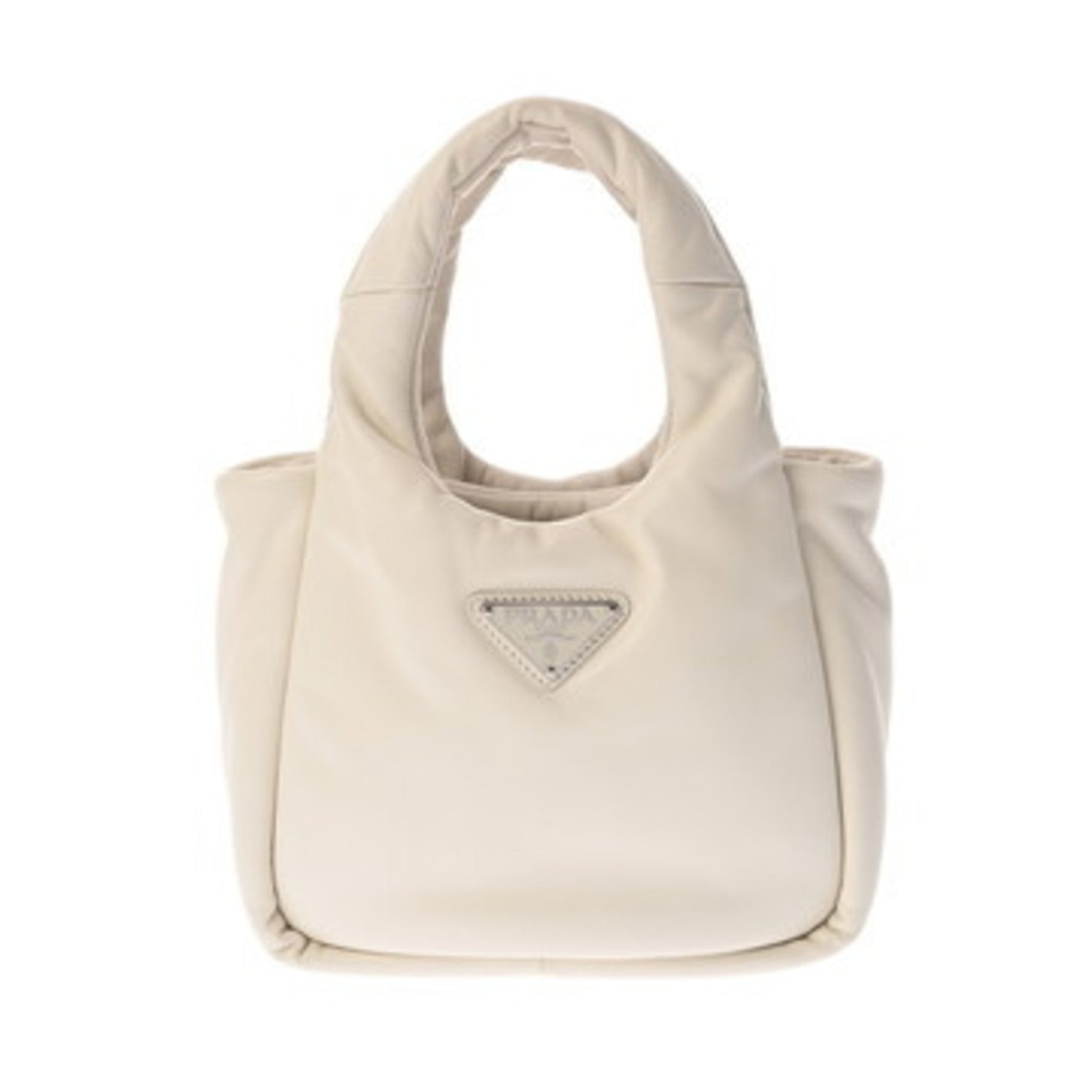 PRADA Padded Mini Tote Bag, Leather Handbag