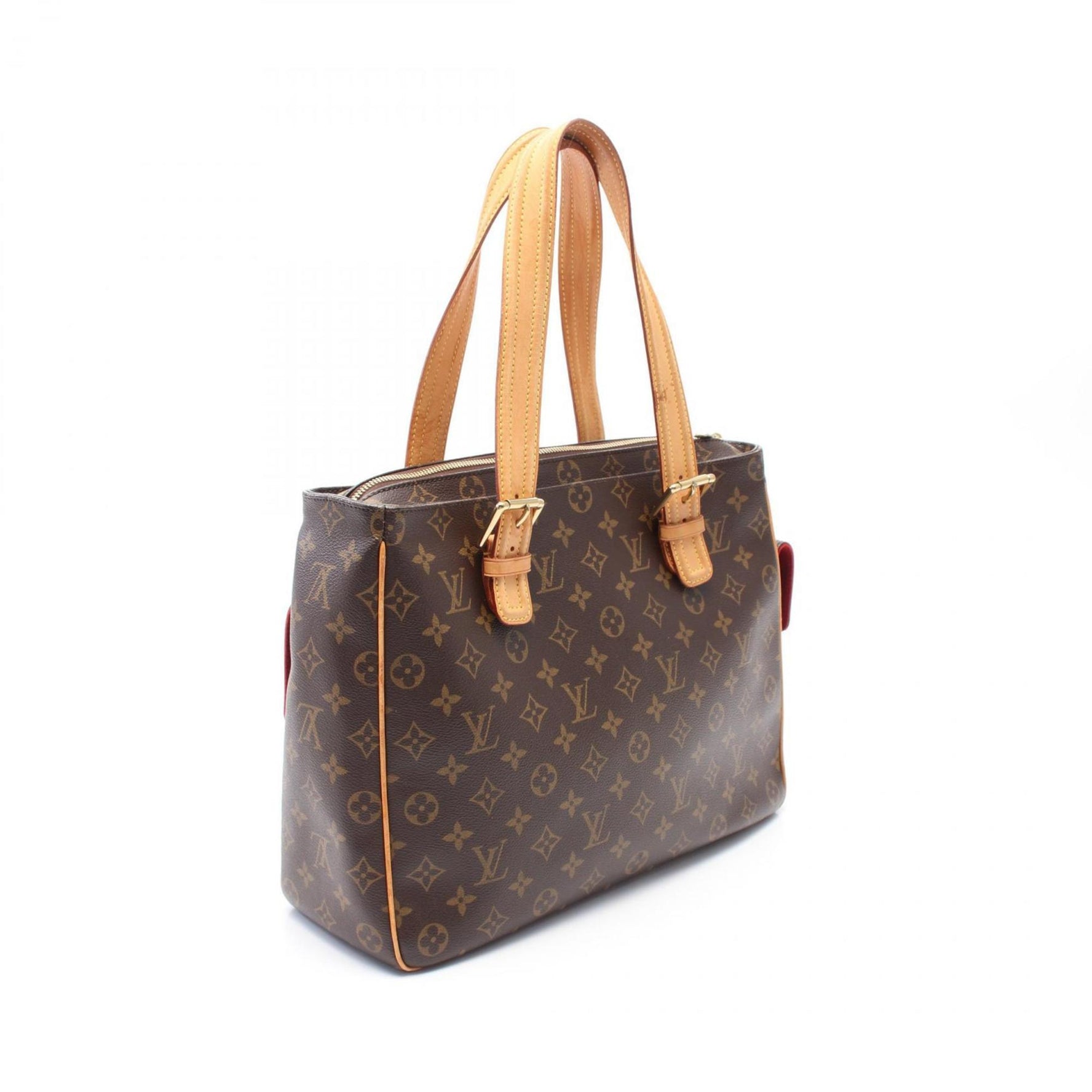 Louis Vuitton Multiplicite Handbag, Coated Canvas and Leather, Monogram, Brown