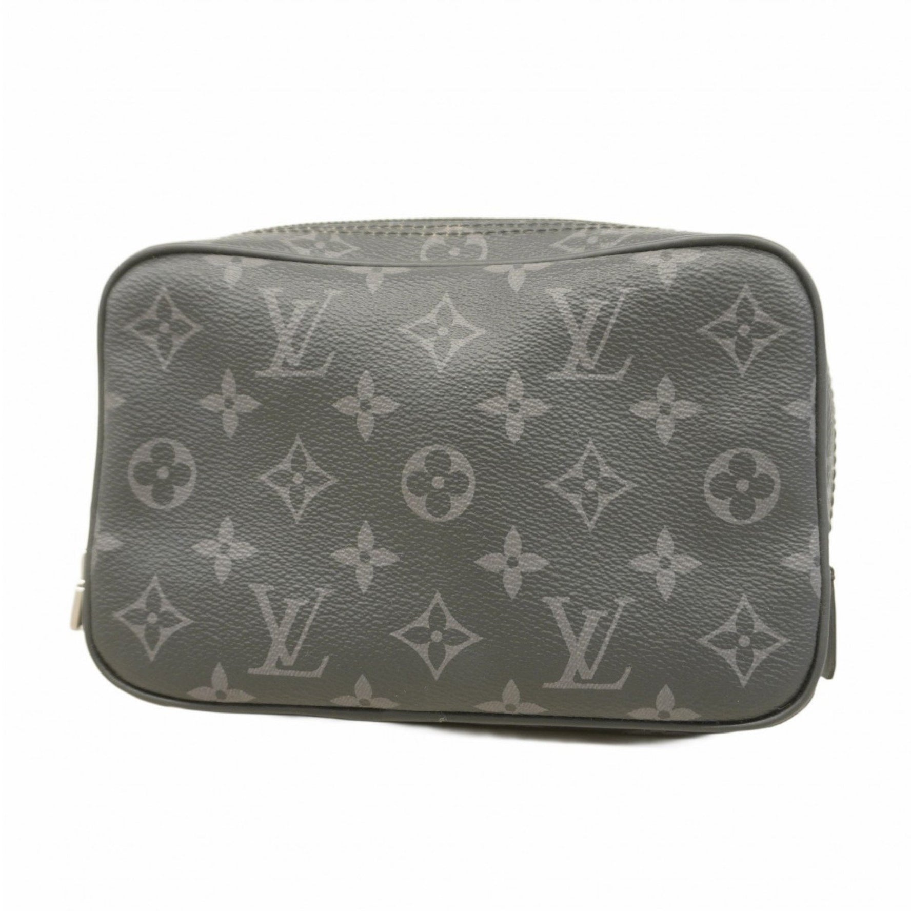 Louis Vuitton Monogram Eclipse True Toilette PM Pouch M46577 Black Men's