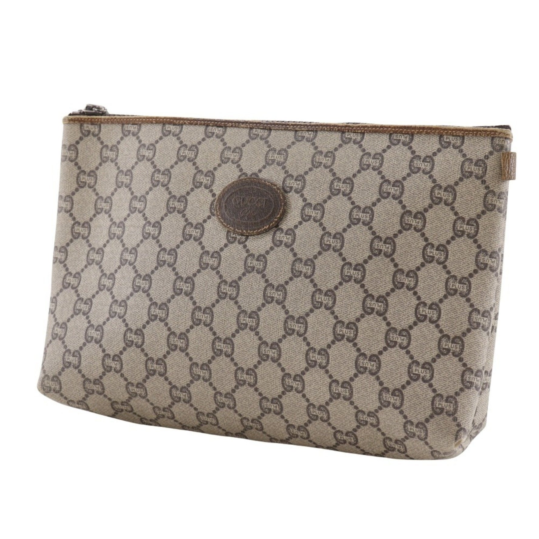 Gucci Old GG Plus Second Bag Pouch, Unisex