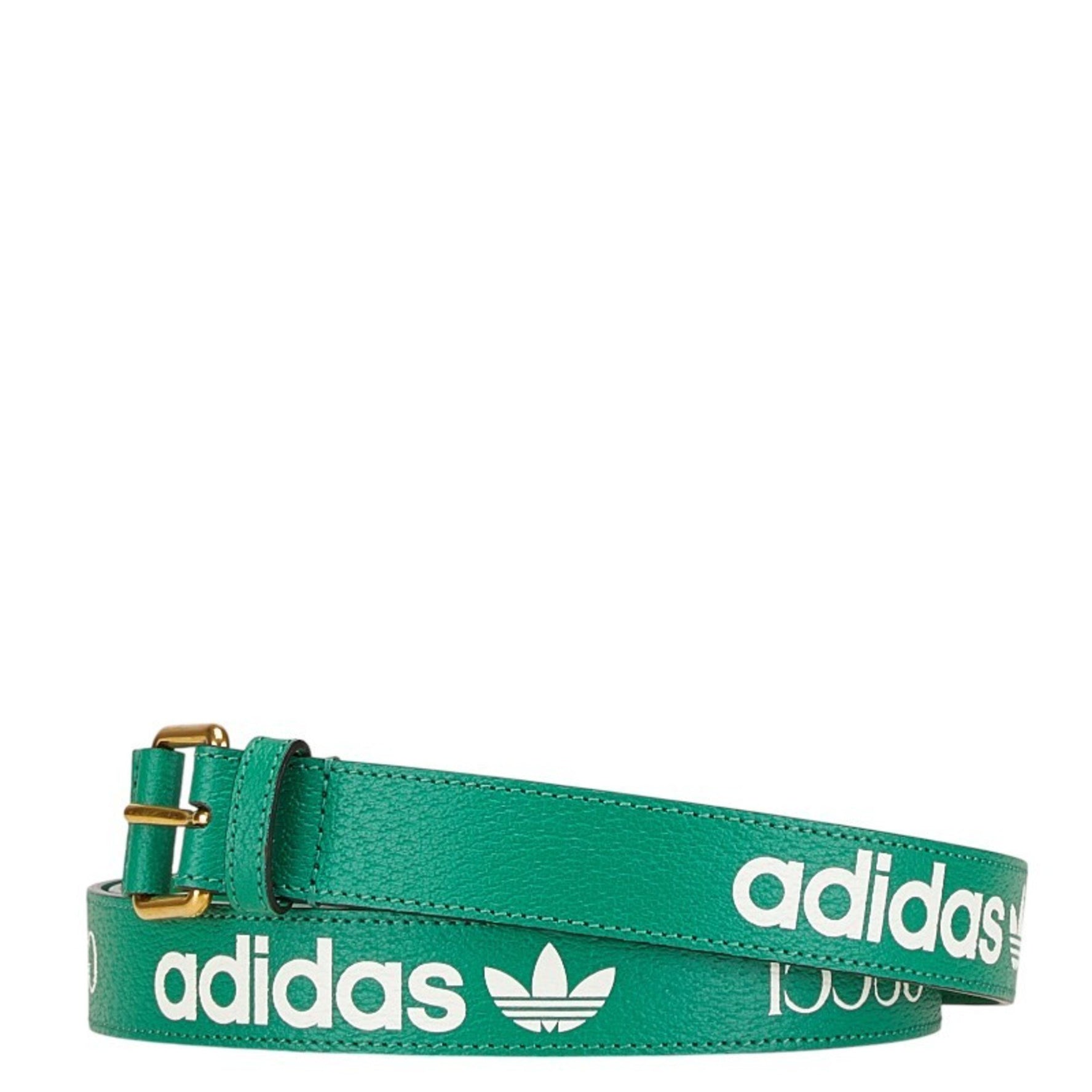Gucci x Adidas Logo Belt Size: 110/44 Leather
