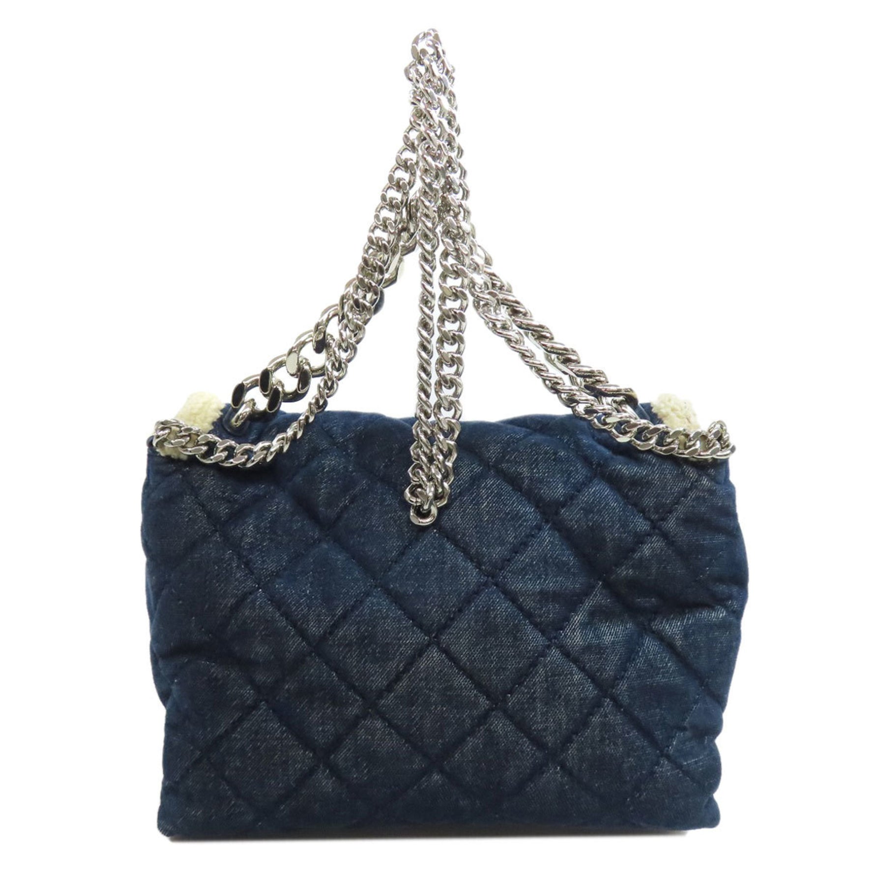 Stella McCartney Chain Shoulder Handbag Denim