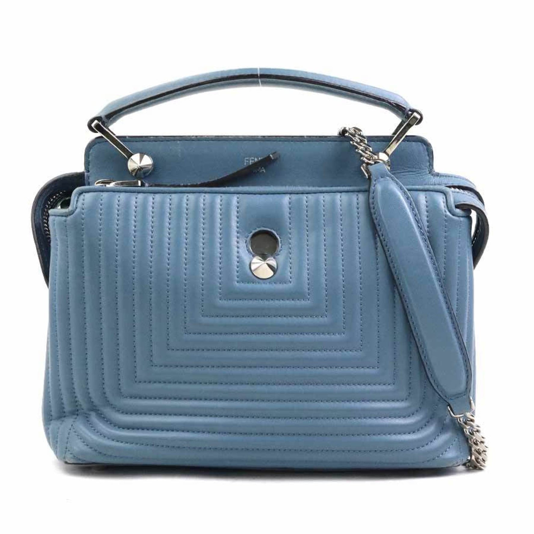 Fendi Dotcom Shoulder Bag, Leather