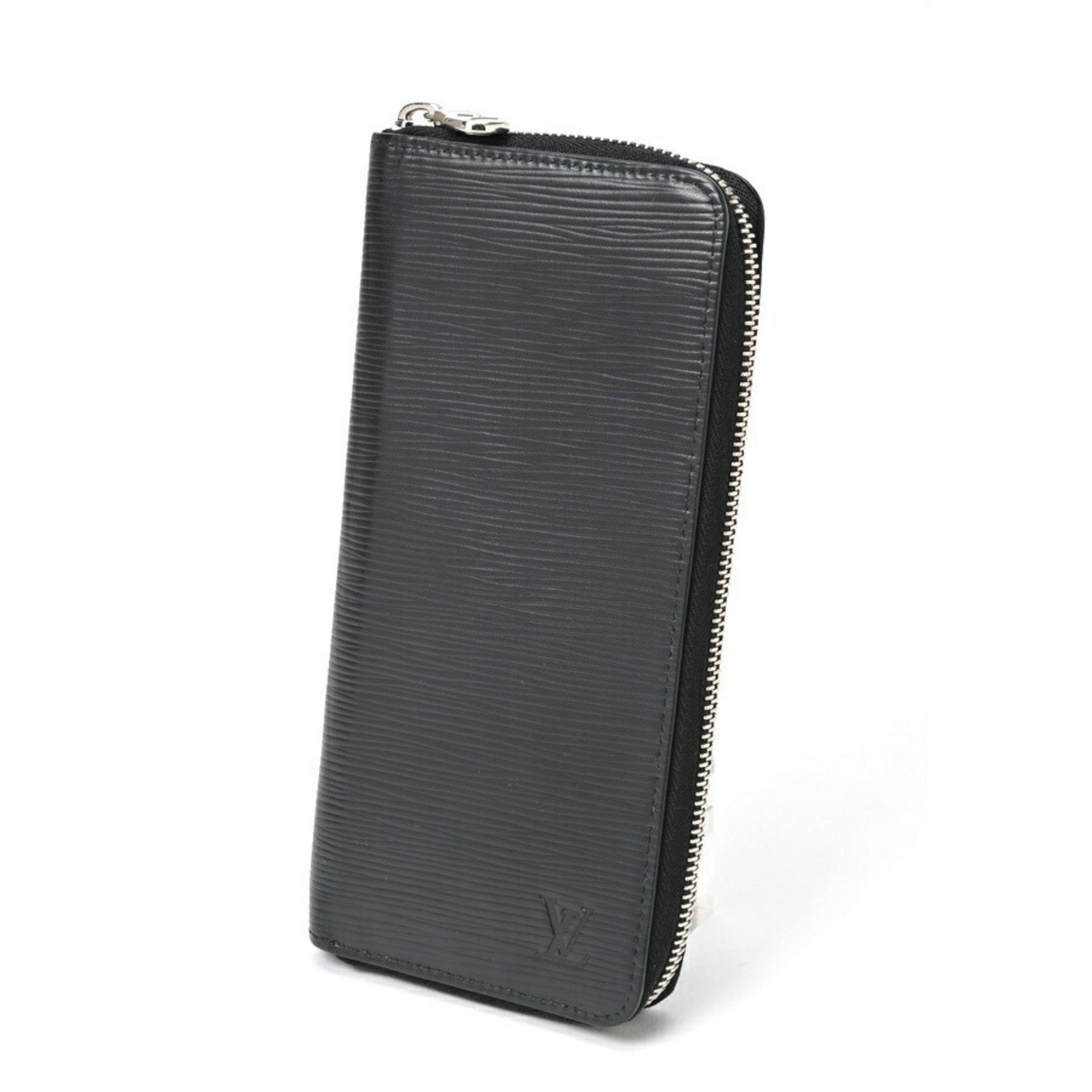 Louis Vuitton Zippy Wallet Vertical Round Epi Leather Noir (Black)