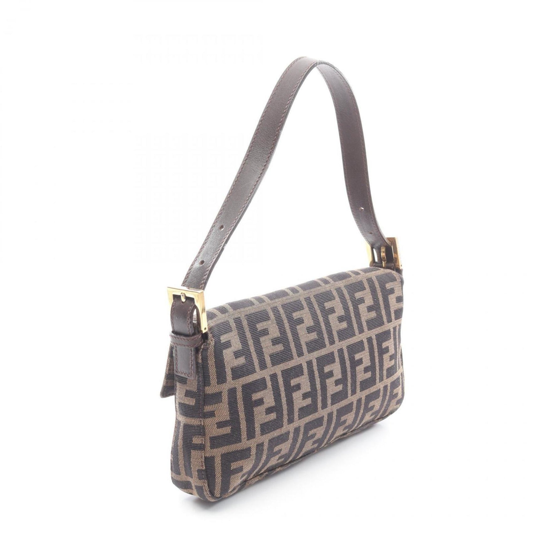 Fendi Mamma Bucket Zucca Handbag, Canvas and Leather