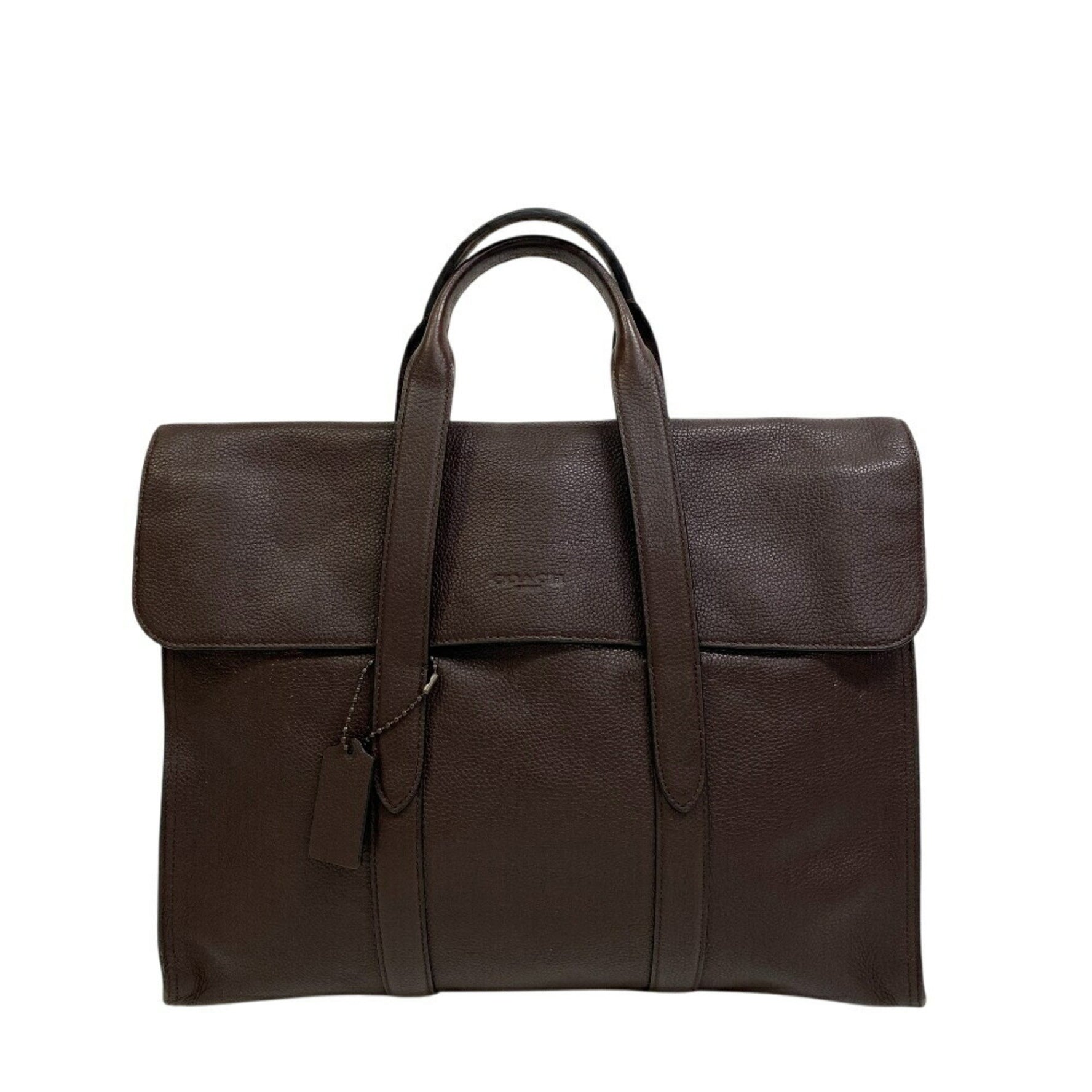 COACH Metropolitan Portfolio Bag for Men and Women, Brown