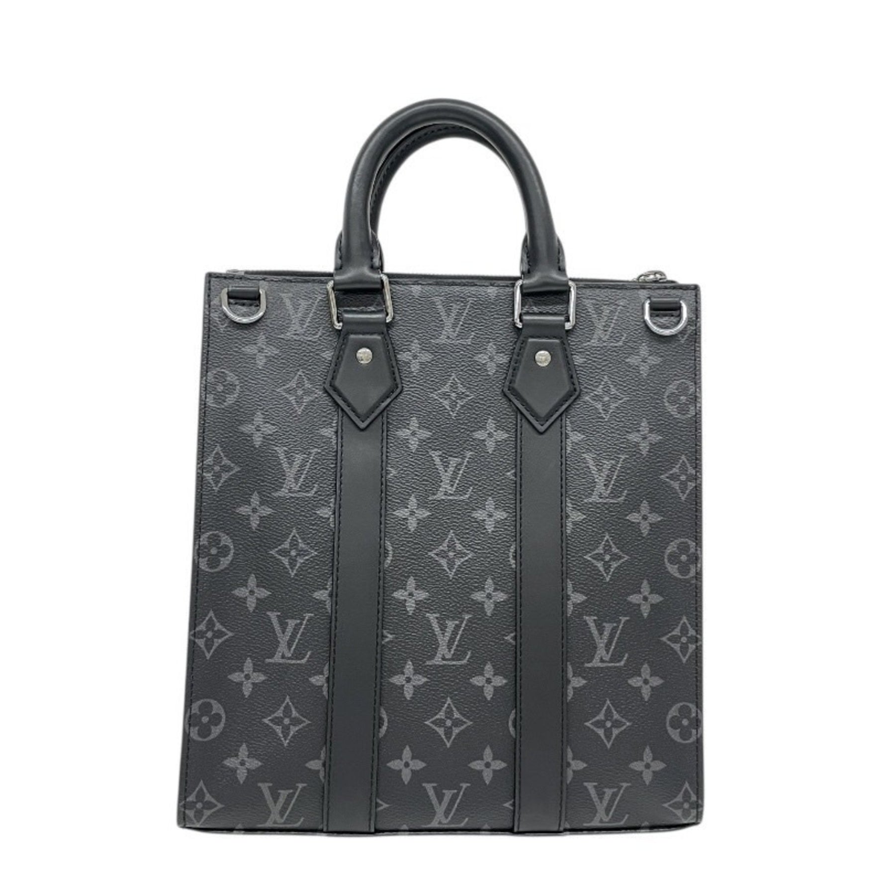 Louis Vuitton Sac Plat Cross Monogram Eclipse Handbag
