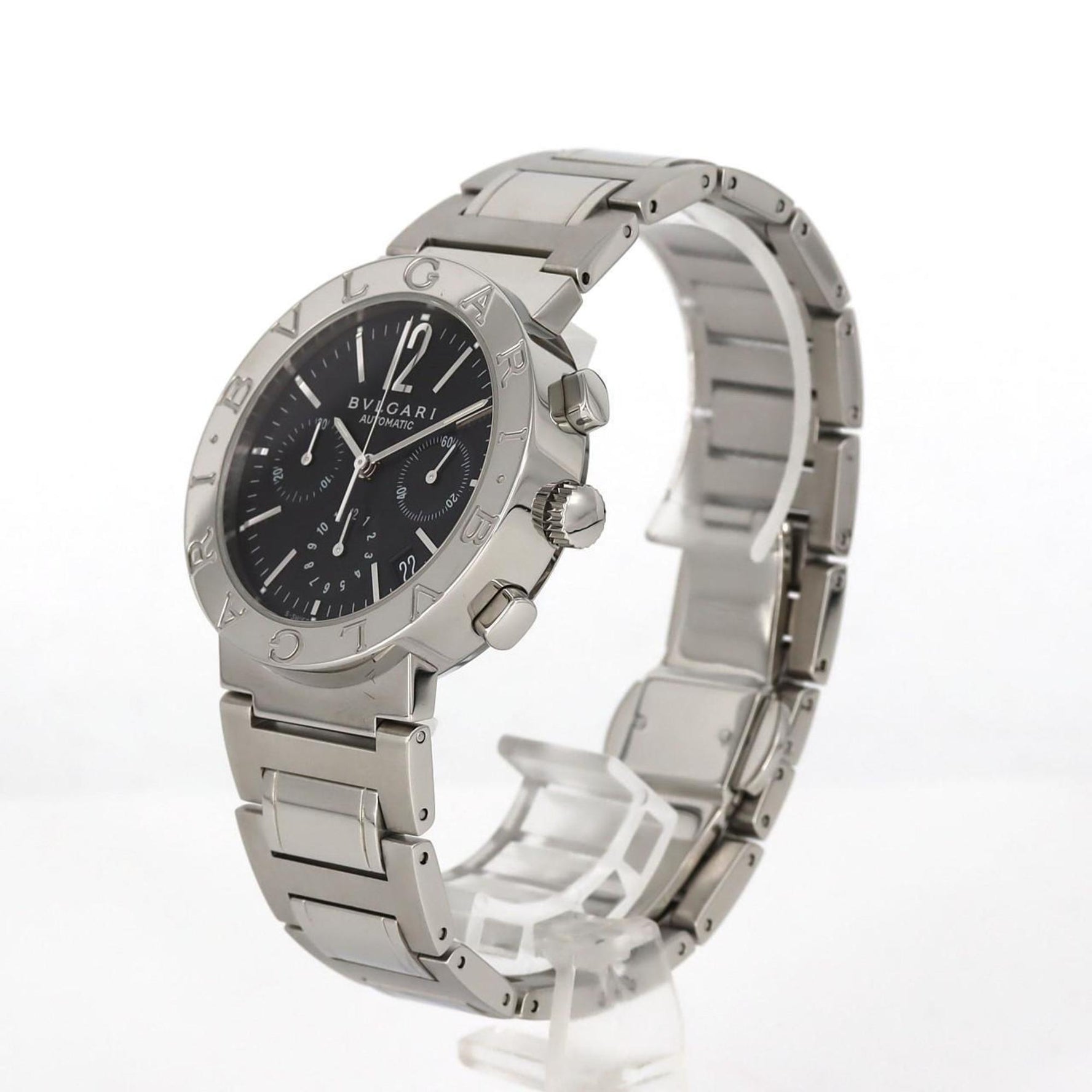 Bvlgari Chronograph AT SS Automatic Watch