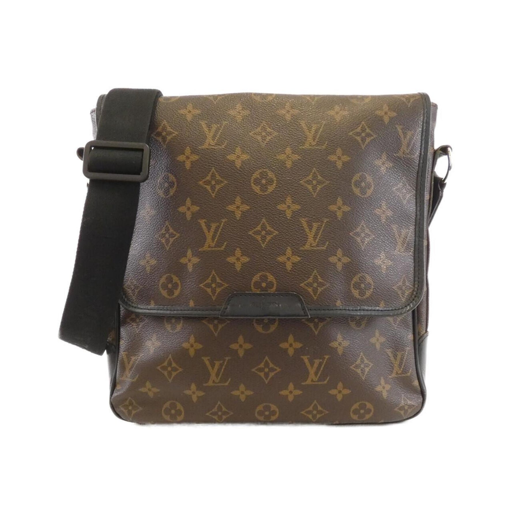 Louis Vuitton Monogram Macassar Bus MM Shoulder Bag