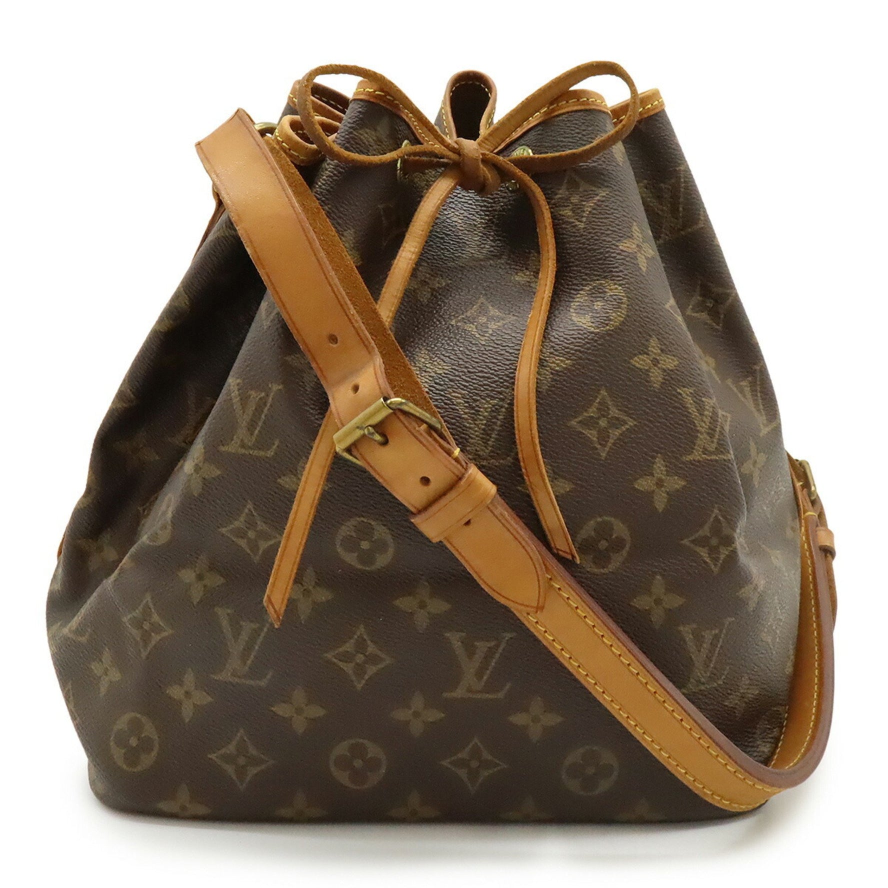 LOUIS VUITTON Monogram Petit Noe Shoulder Bag, Model