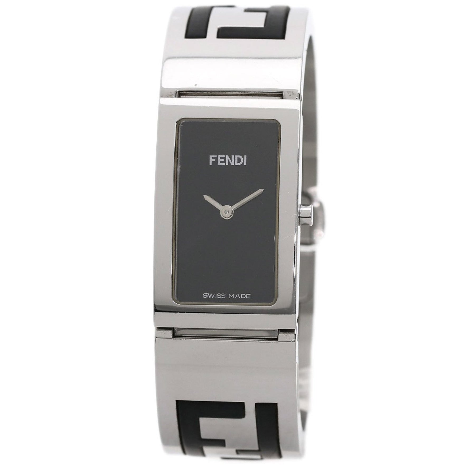 FENDI 3250L Bangle Watch Stainless Steel SS Ladies