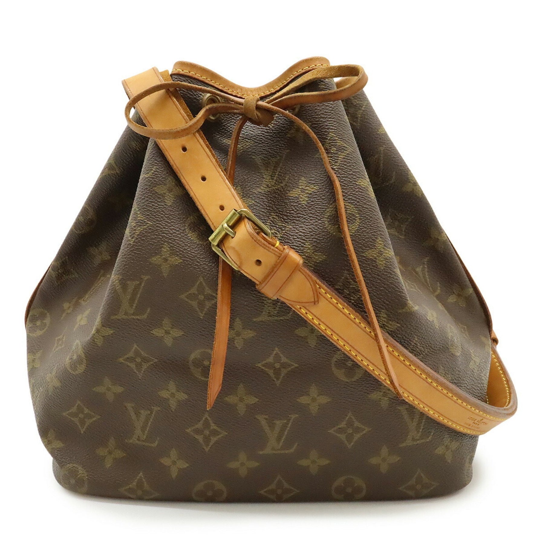 LOUIS VUITTON Monogram Petit Noe Shoulder Bag, Model