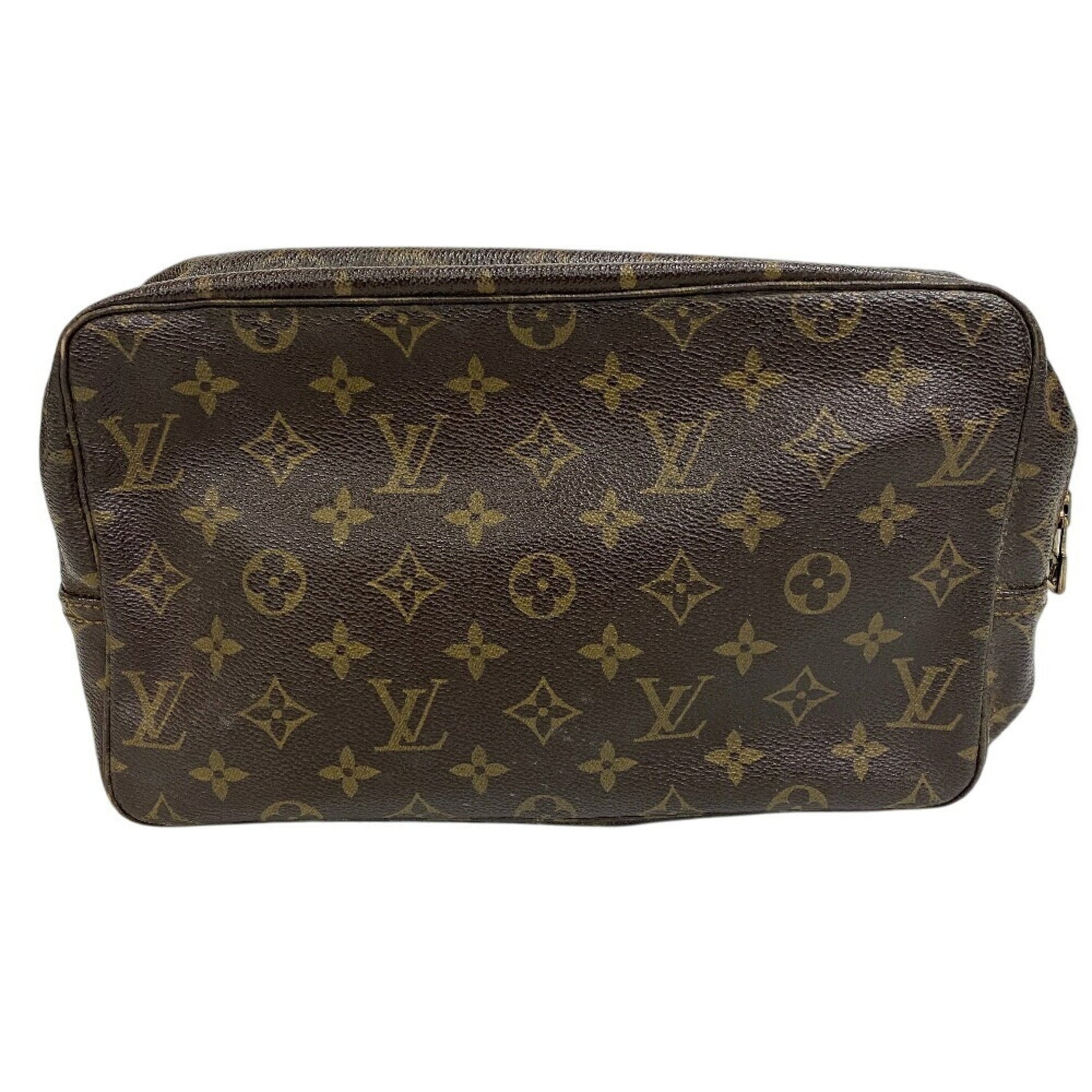 LOUIS VUITTON True Toilet 28 Monogram Second Bag/Clutch Bag Brown