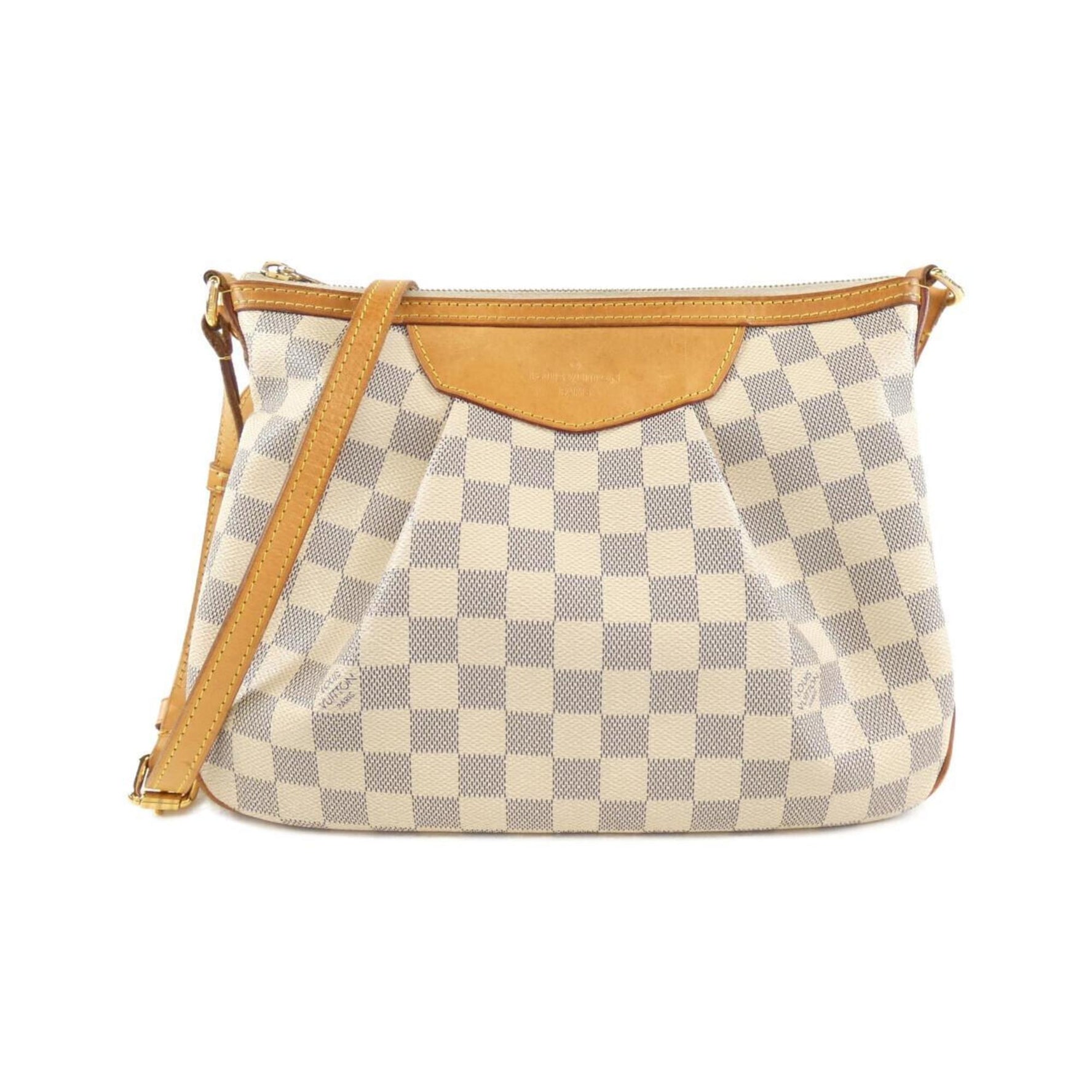 Louis Vuitton Damier Siracusa PM Shoulder Bag