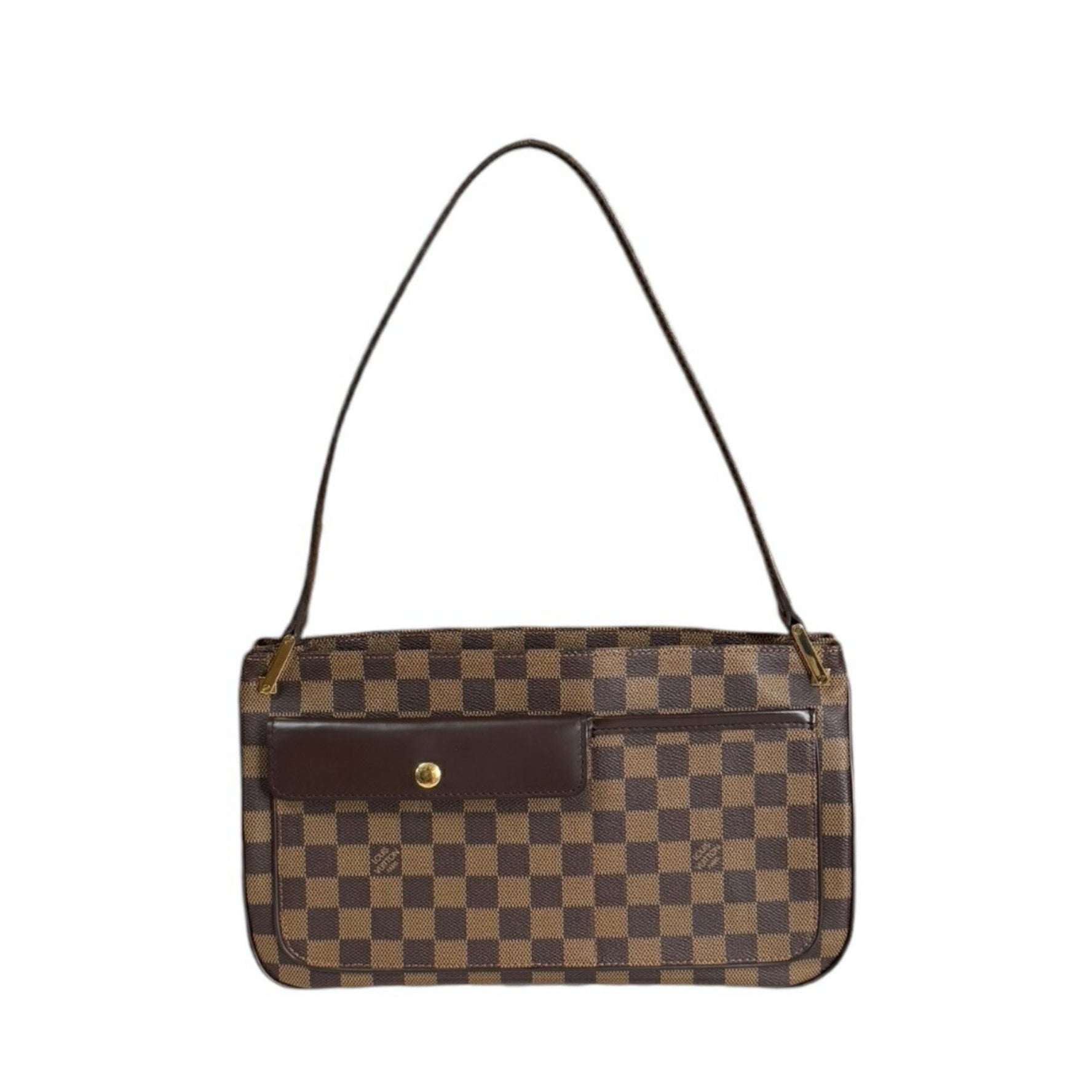 Louis Vuitton Auburn Damier Shoulder Bag Canvas N51129 Brown Women's LOUIS VUITTON
