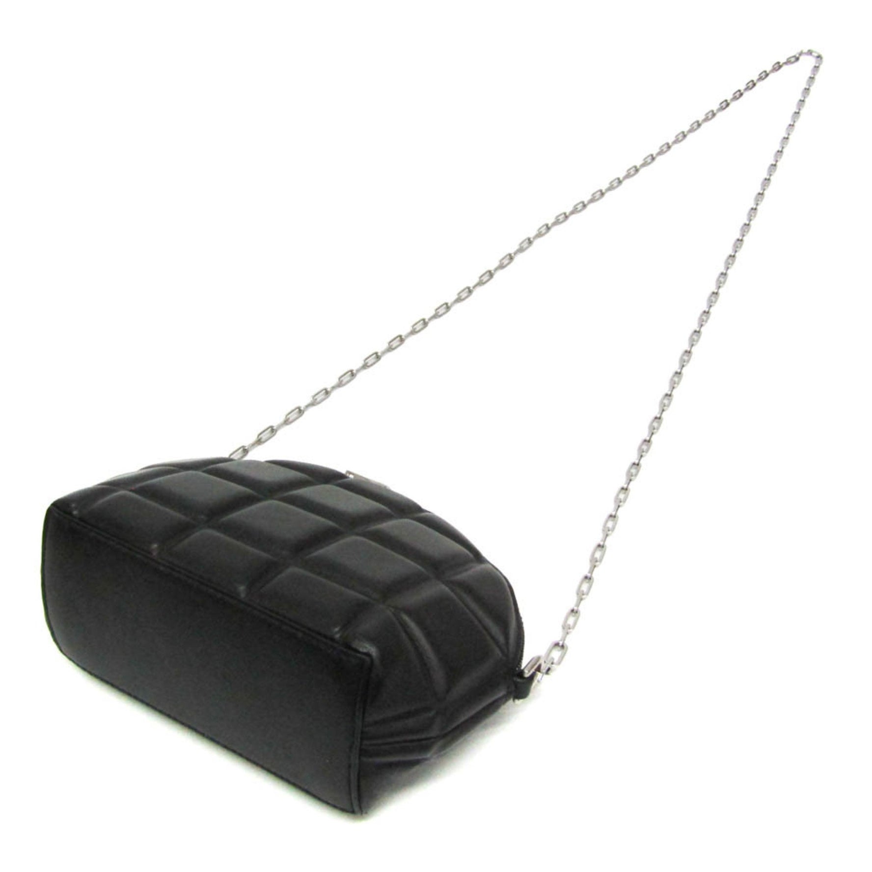 Bottega Veneta Padded Mini Half Moon Leather Shoulder Bag