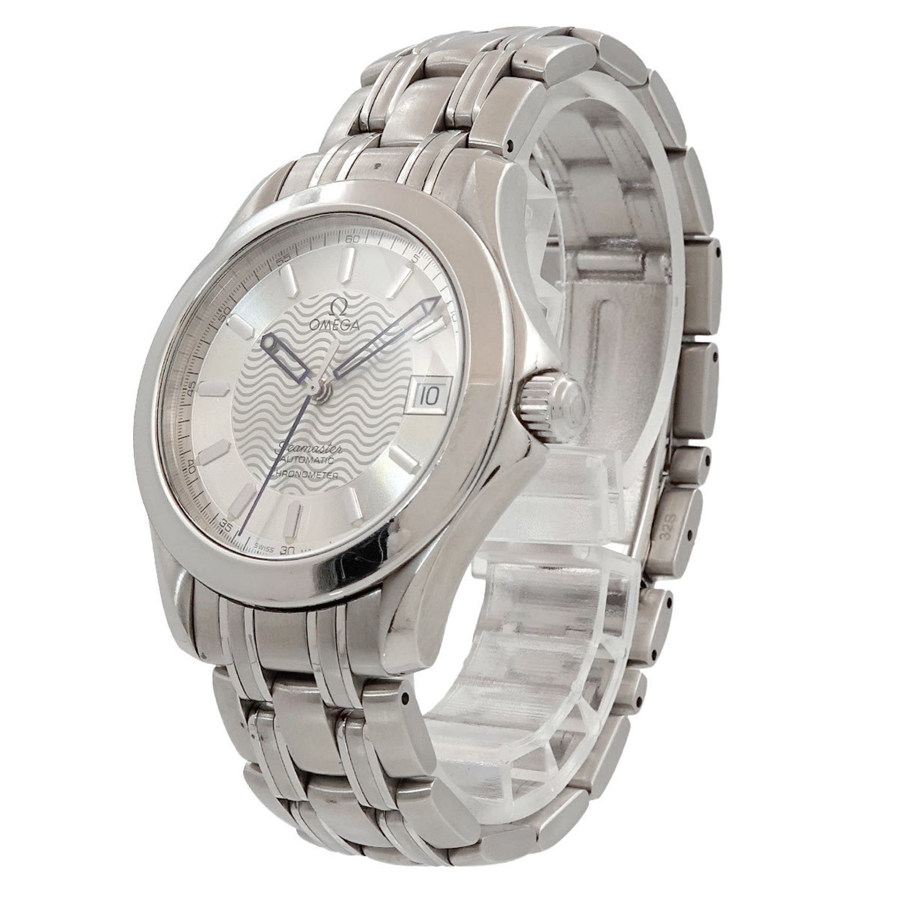 OMEGA Seamaster 120 Chronometer 2501 31 Watch Silver Date Automatic Self-Winding