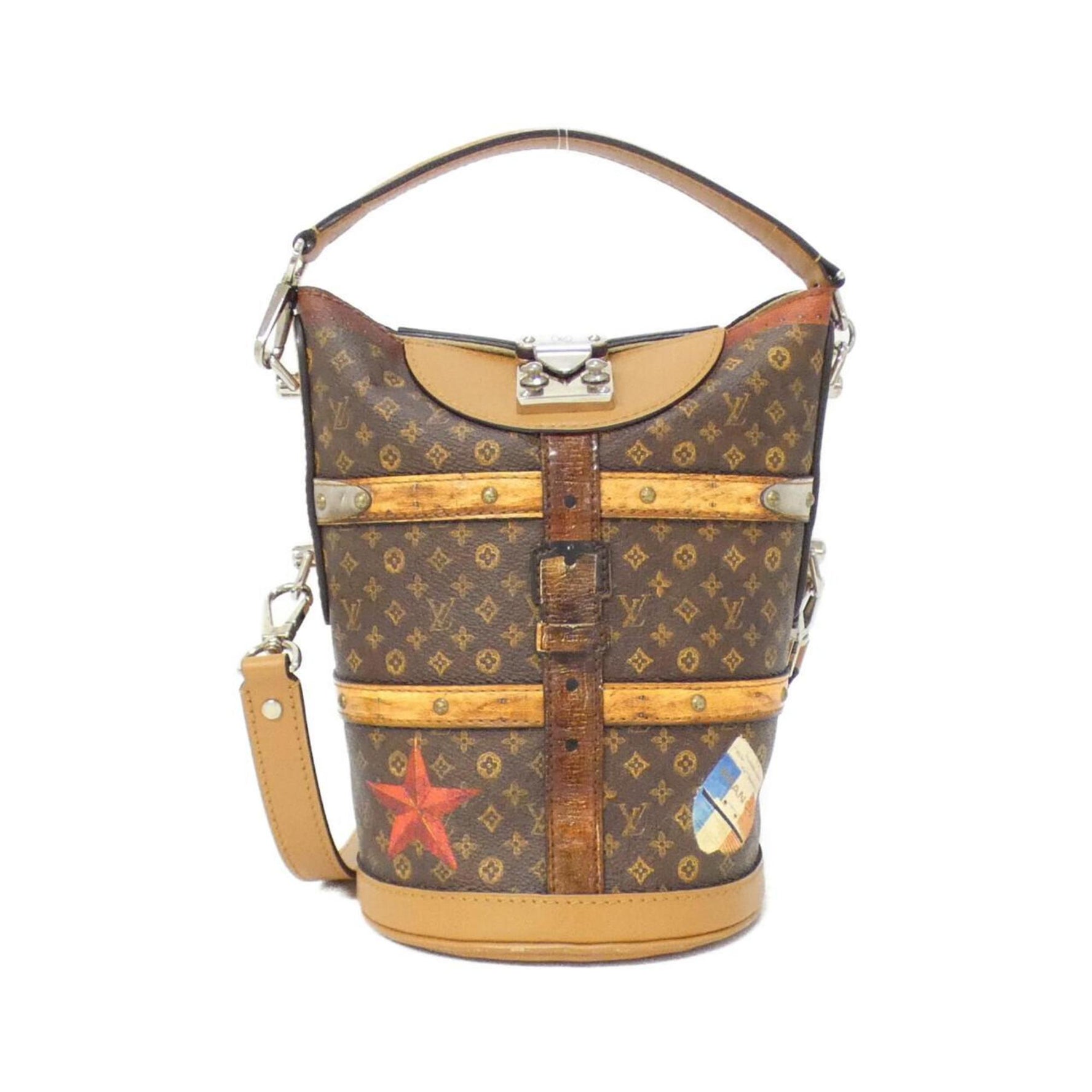 Louis Vuitton Monogram Trompe L'oeil Duffle Bag Handbag