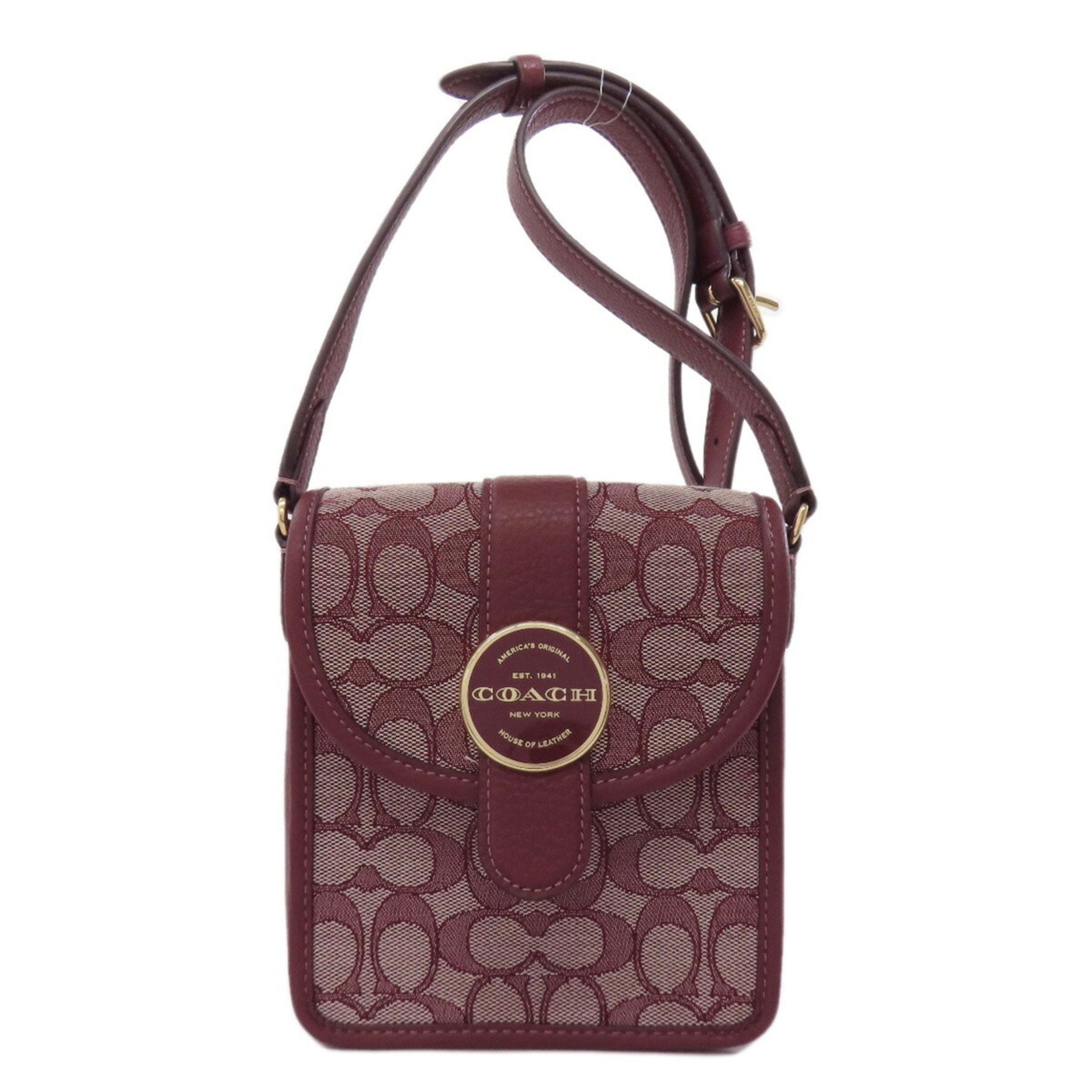 Coach Signature Canvas Shoulder Bag