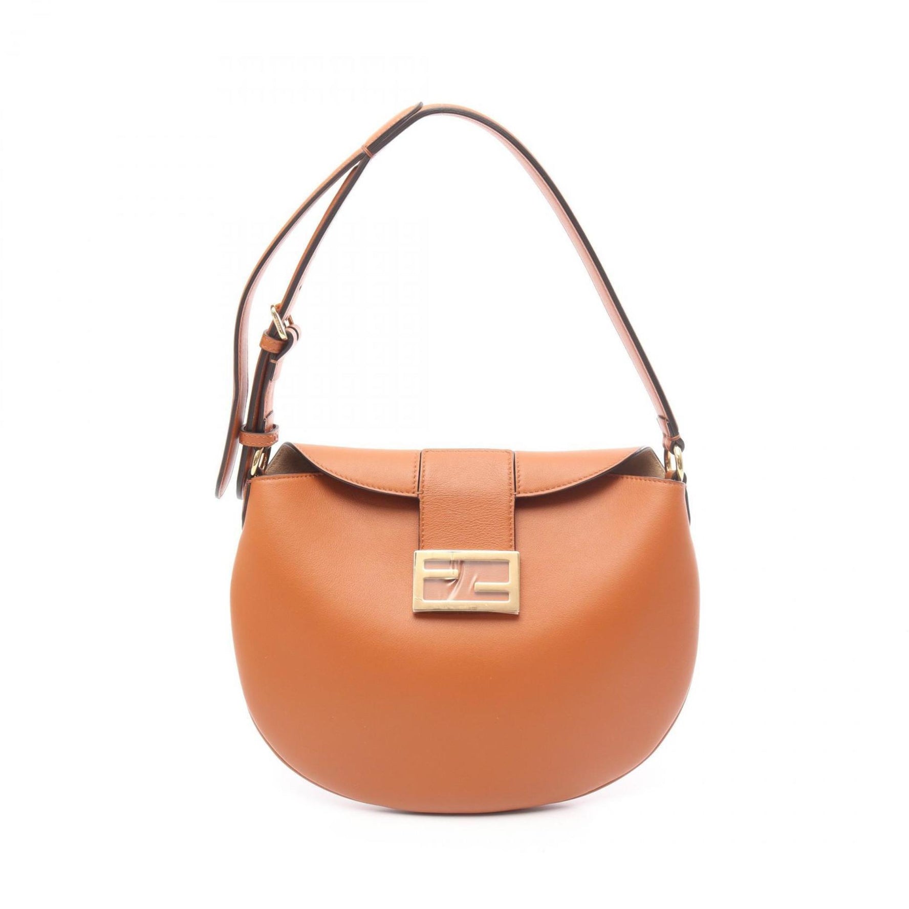 Fendi Croissant Handbag, Leather
