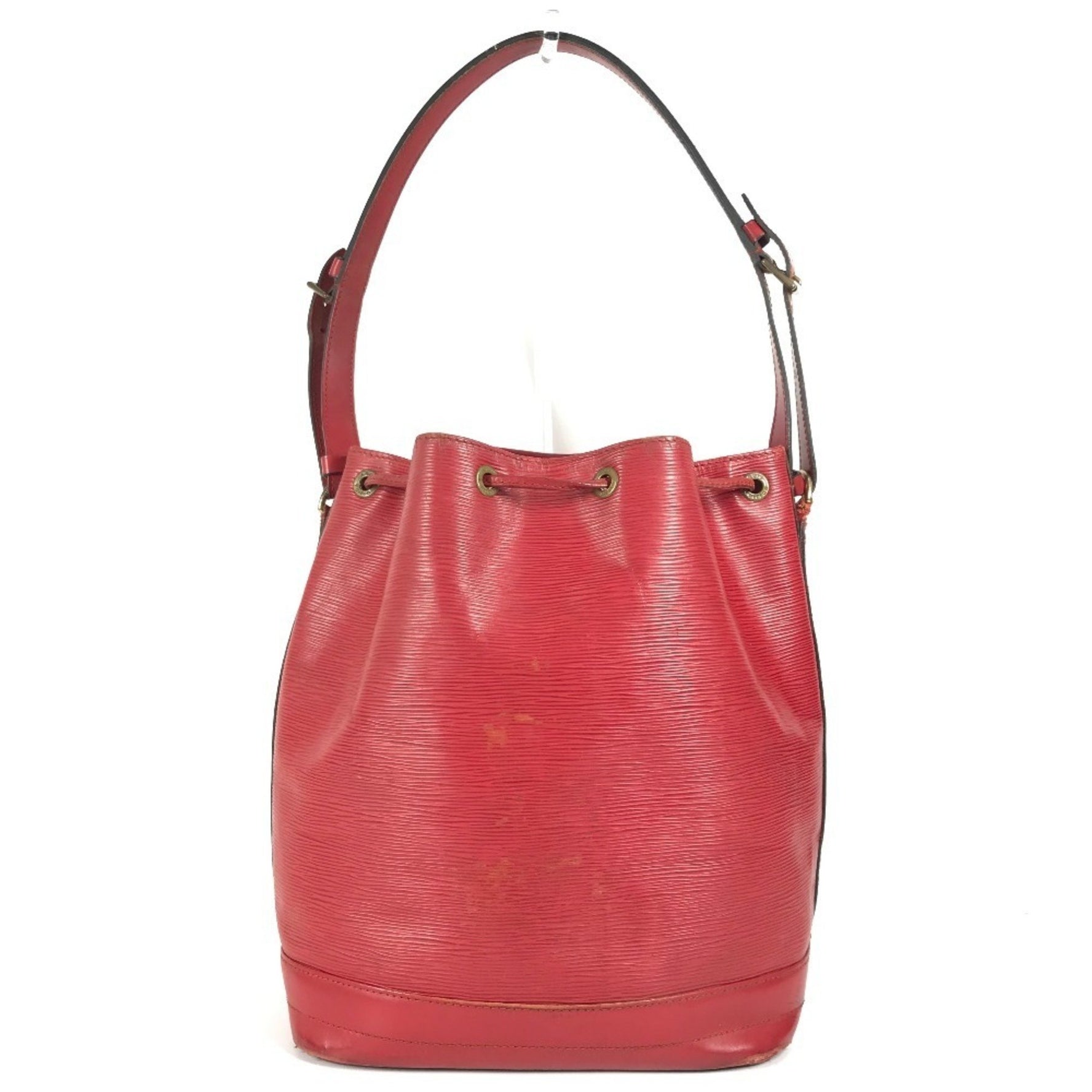 Louis Vuitton Epi Noe Shoulder Bag, Leather, Castilian Red, Red