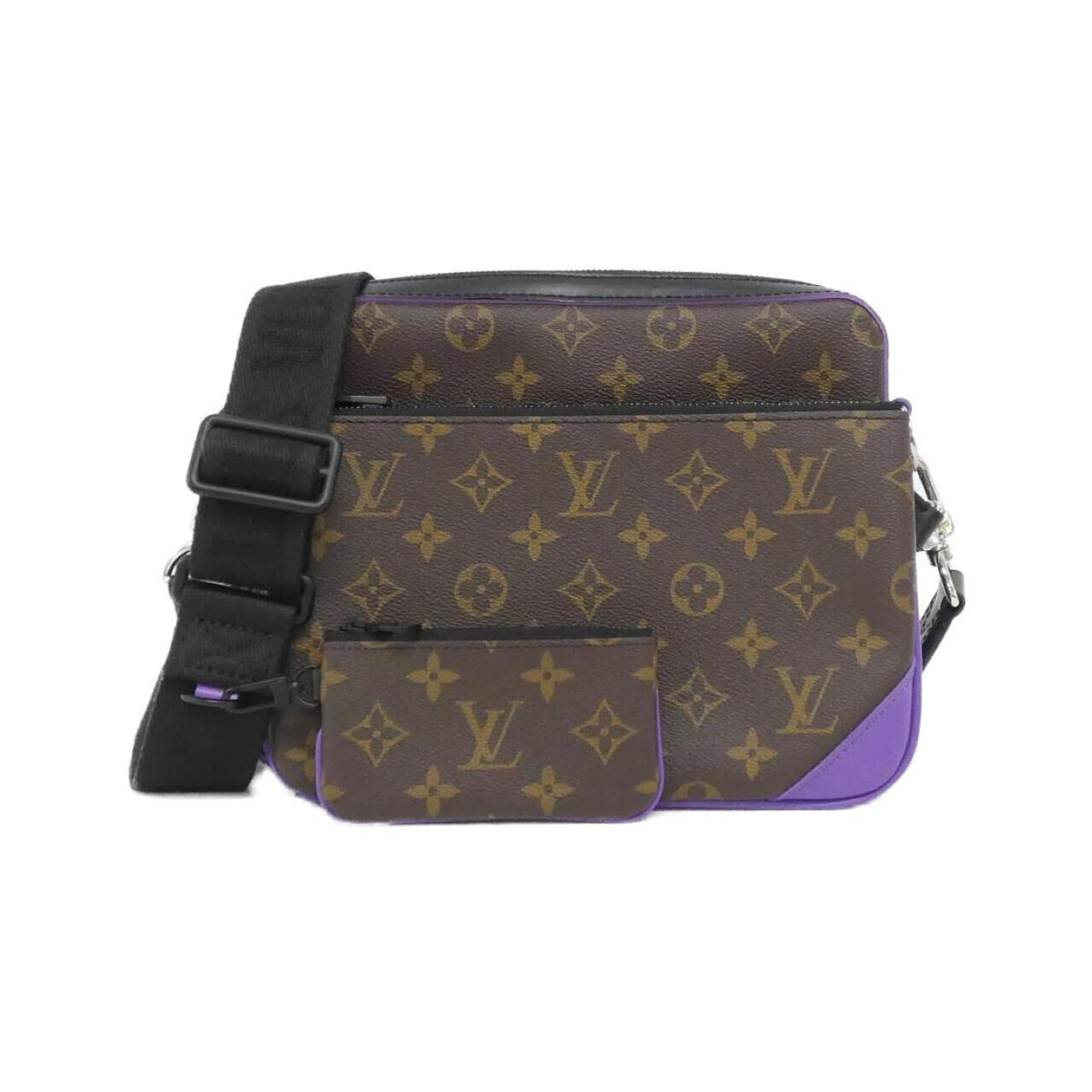 Louis Vuitton Monogram Macassar (LV Color Mania) Trio Messenger Shoulder Bag