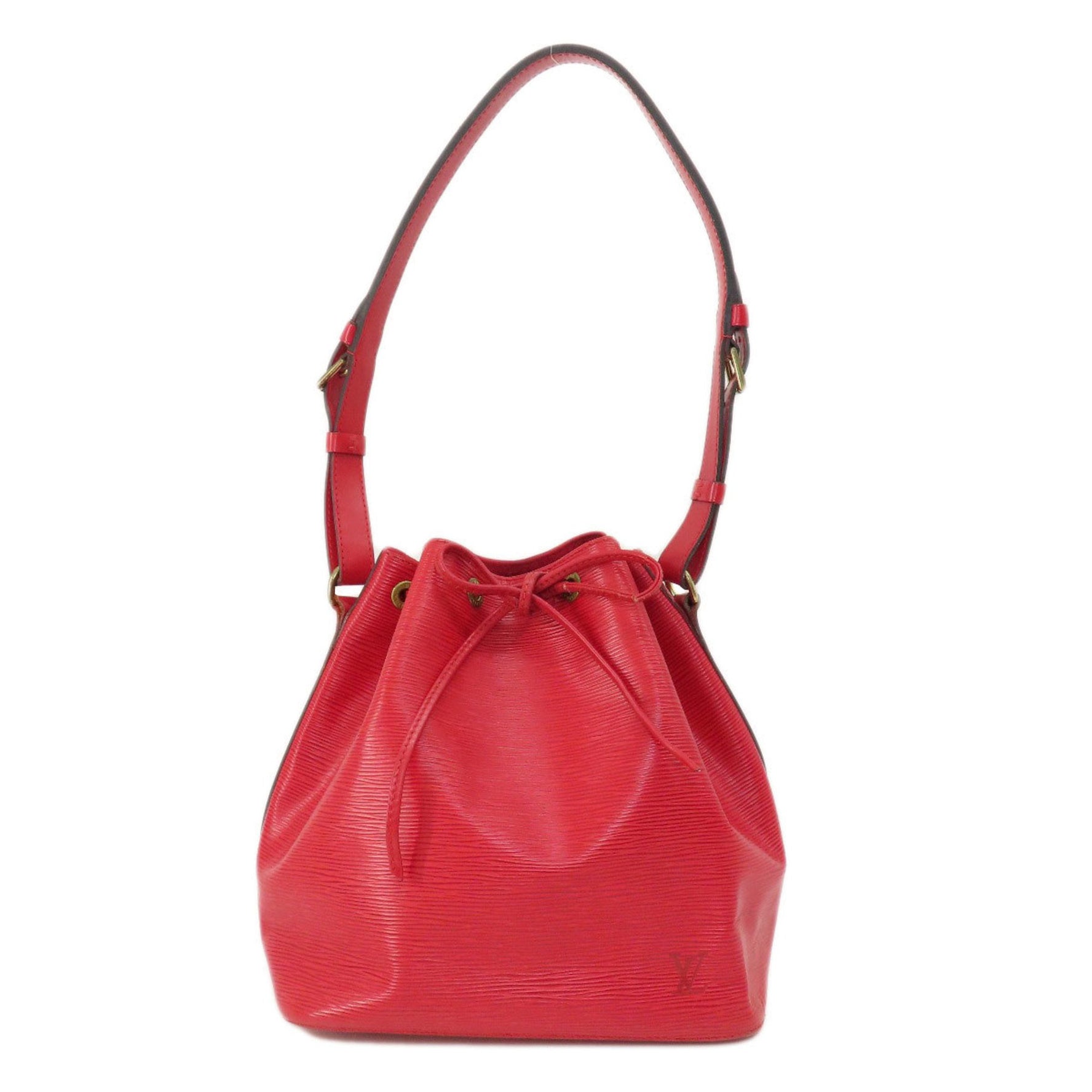 Louis Vuitton Petit Noe Castilian Red Shoulder Bag Epi Leather