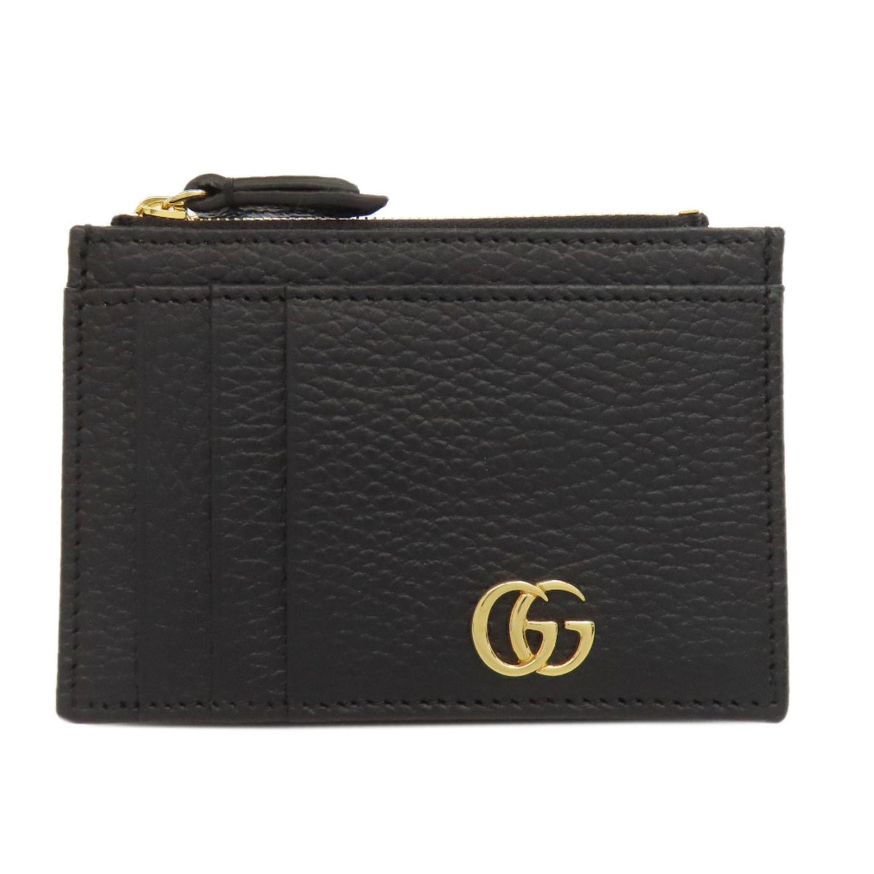 Gucci GG Marmont Double G Wallet/Coin Case Leather