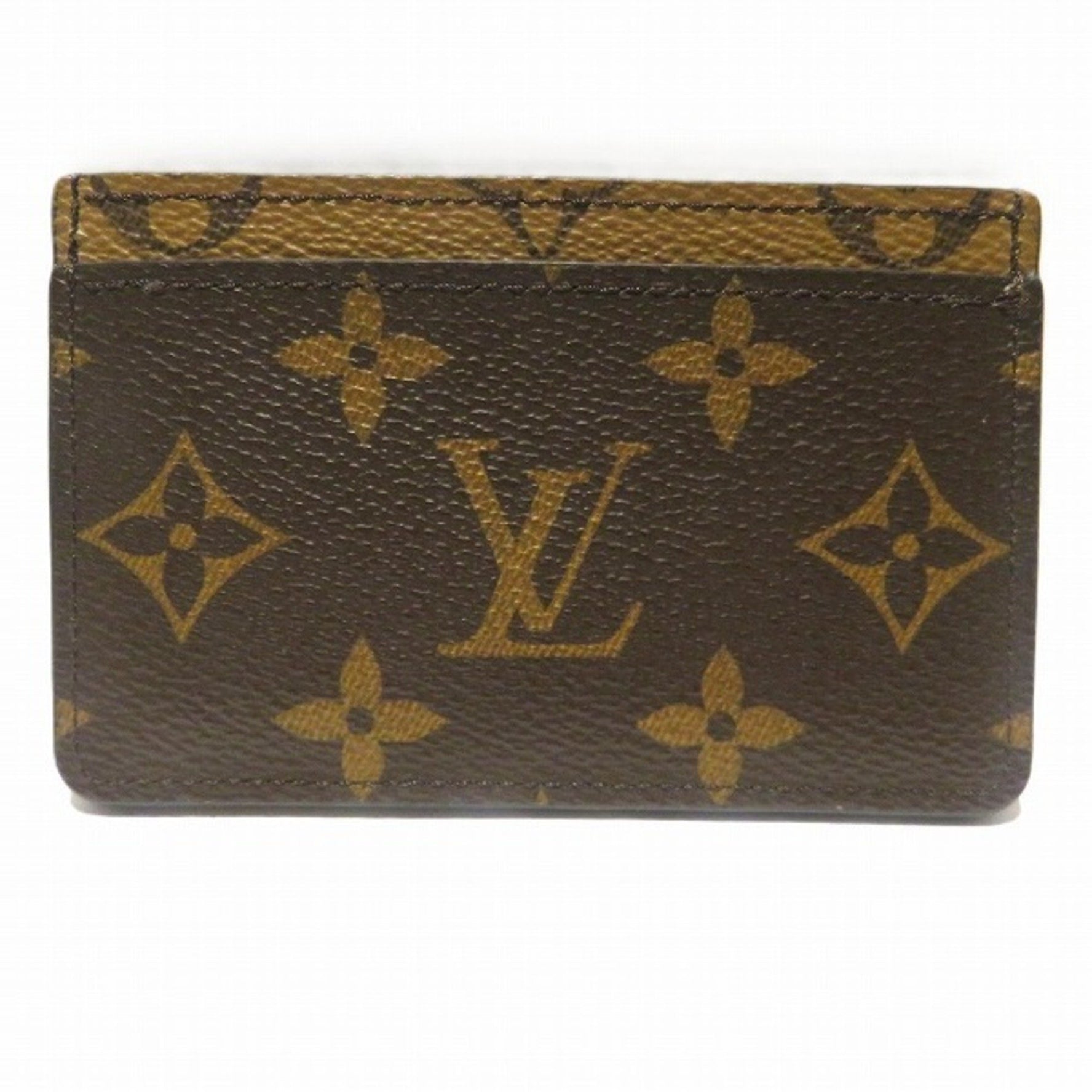 Louis Vuitton Monogram Reverse Porte Carte Sample M69161 Accessories Business Card Holder/Card Case Men's Women's