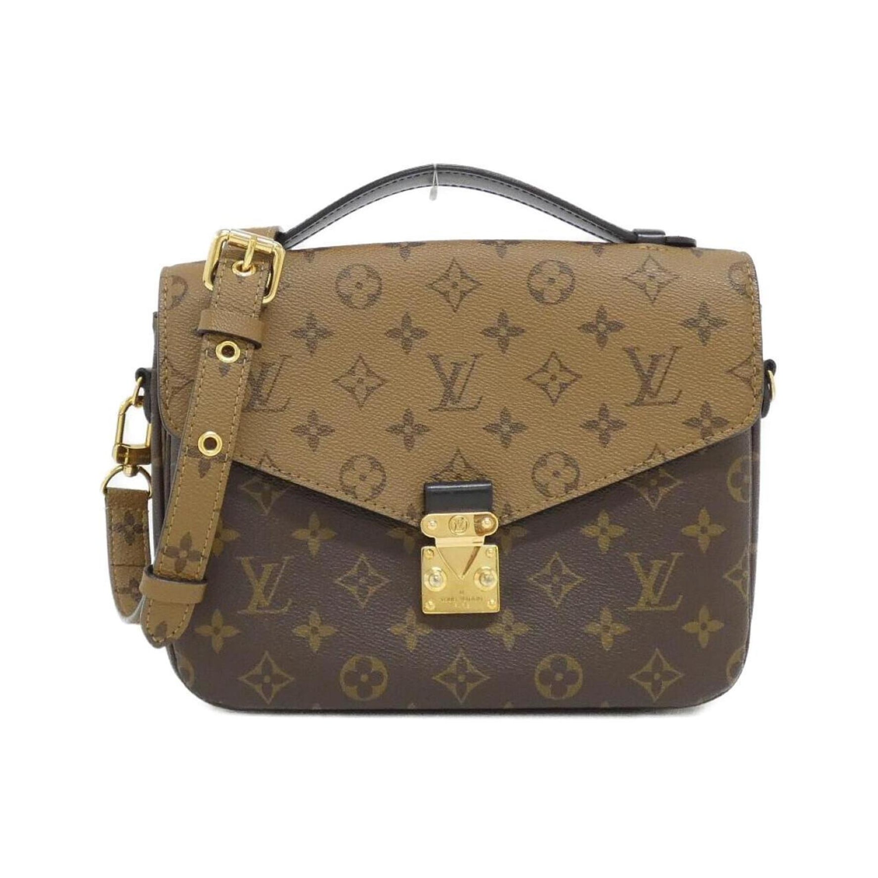 Louis Vuitton Monogram Reverse Pochette Metis MM Handbag