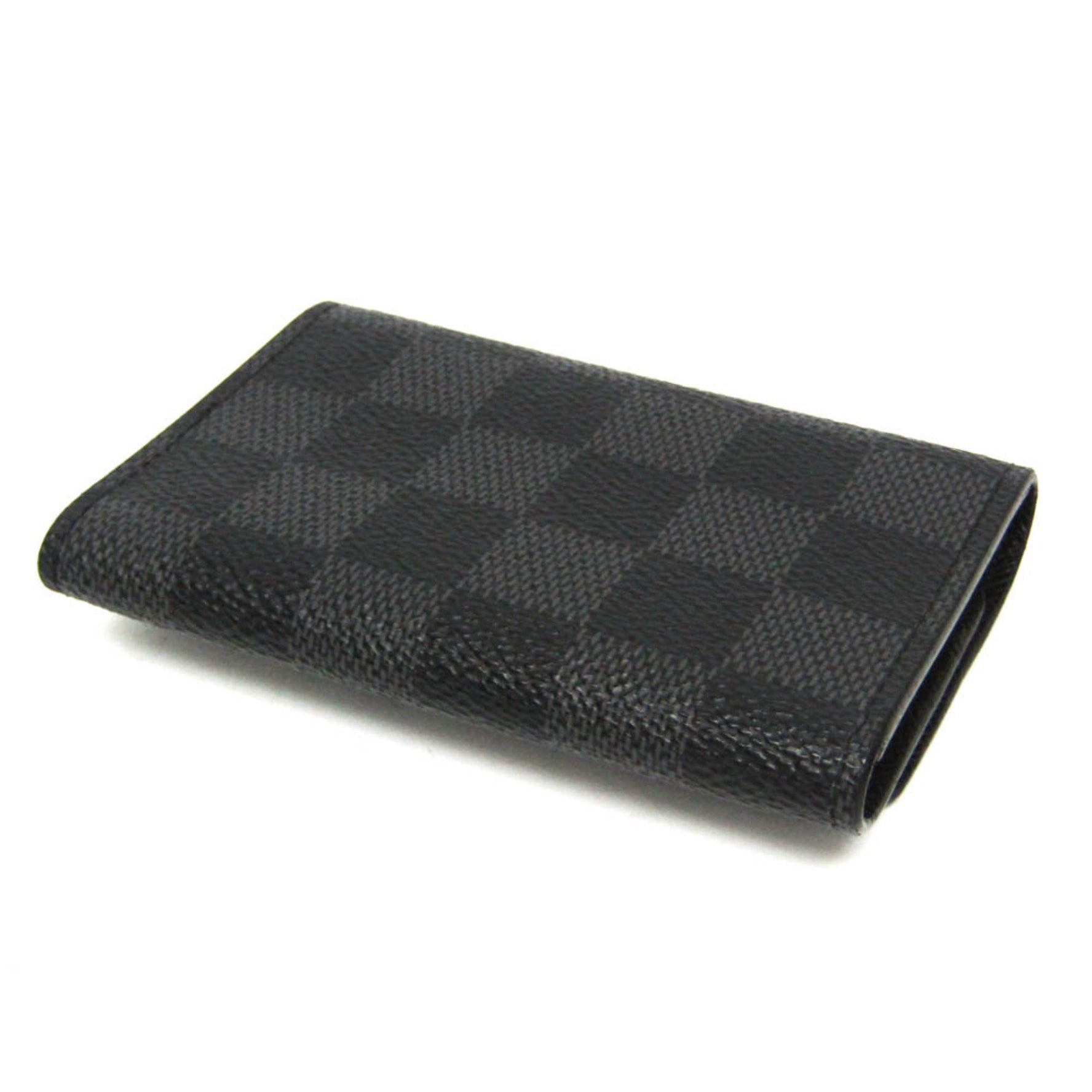 Louis Vuitton Damier Graphite Multicles 6 Men,Women Damier Graphite Key Case Damier Graphite