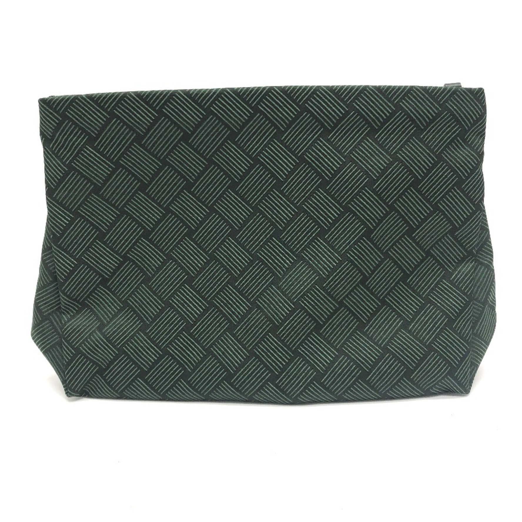 BOTTEGA VENETA Bottega Veneta all-over print intrecciato pouch with strap, second bag, clutch canvas