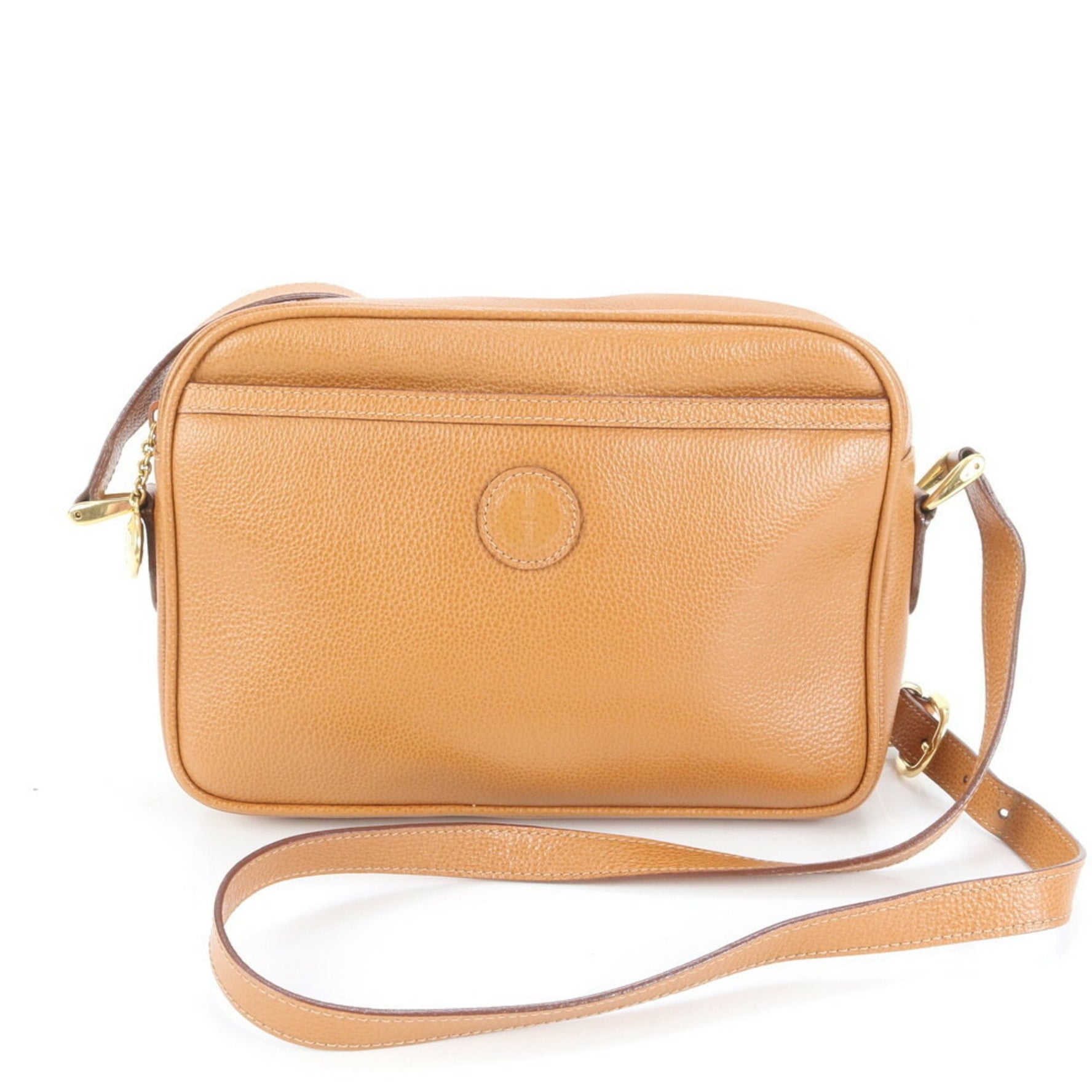 Gucci Leather Shoulder Bag, Crossbody Handbag, Tote Brown, 007-270, Women's
